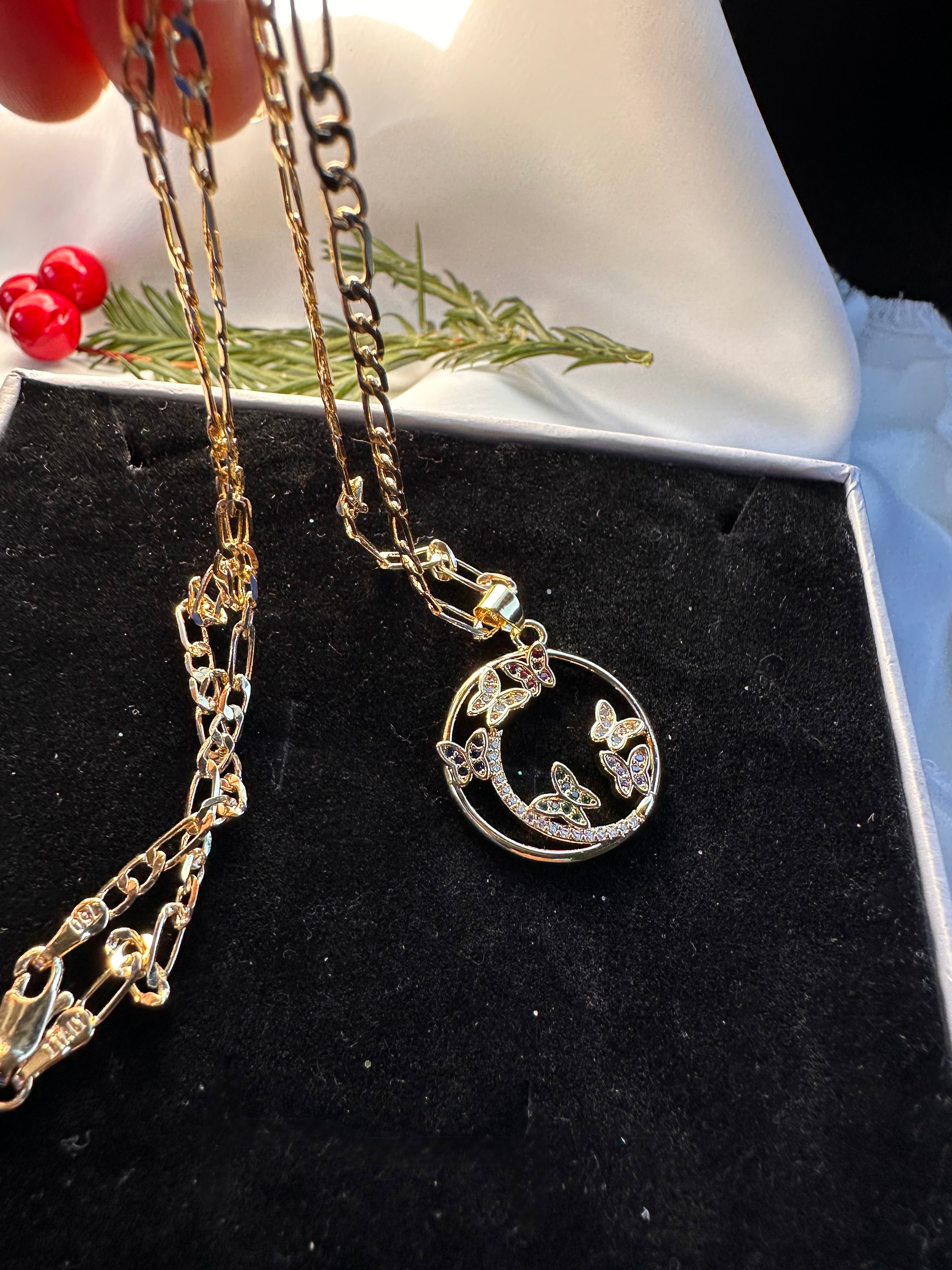 Eternal Flutter Butterfly Necklace