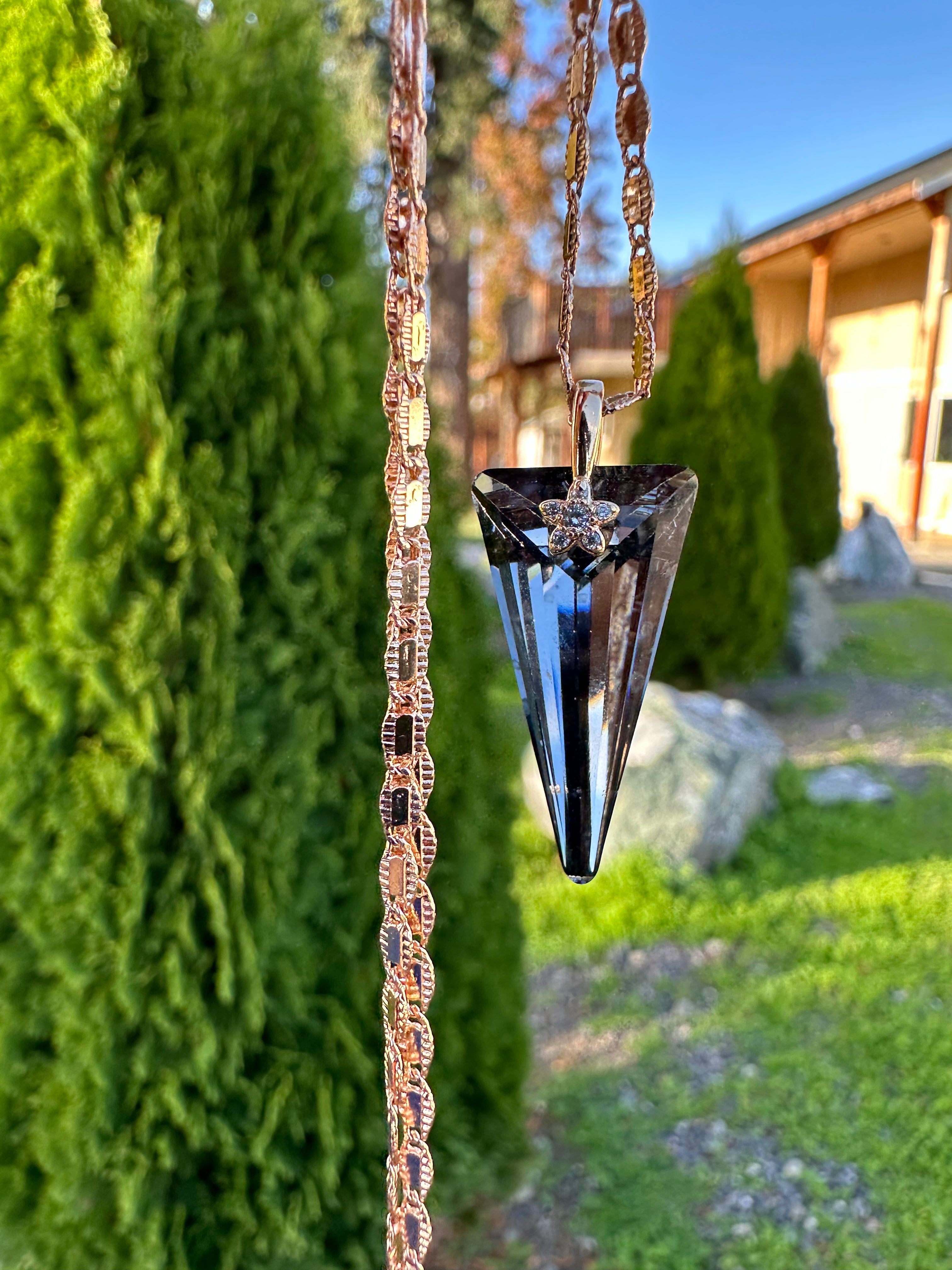 Black Swarovski Necklace