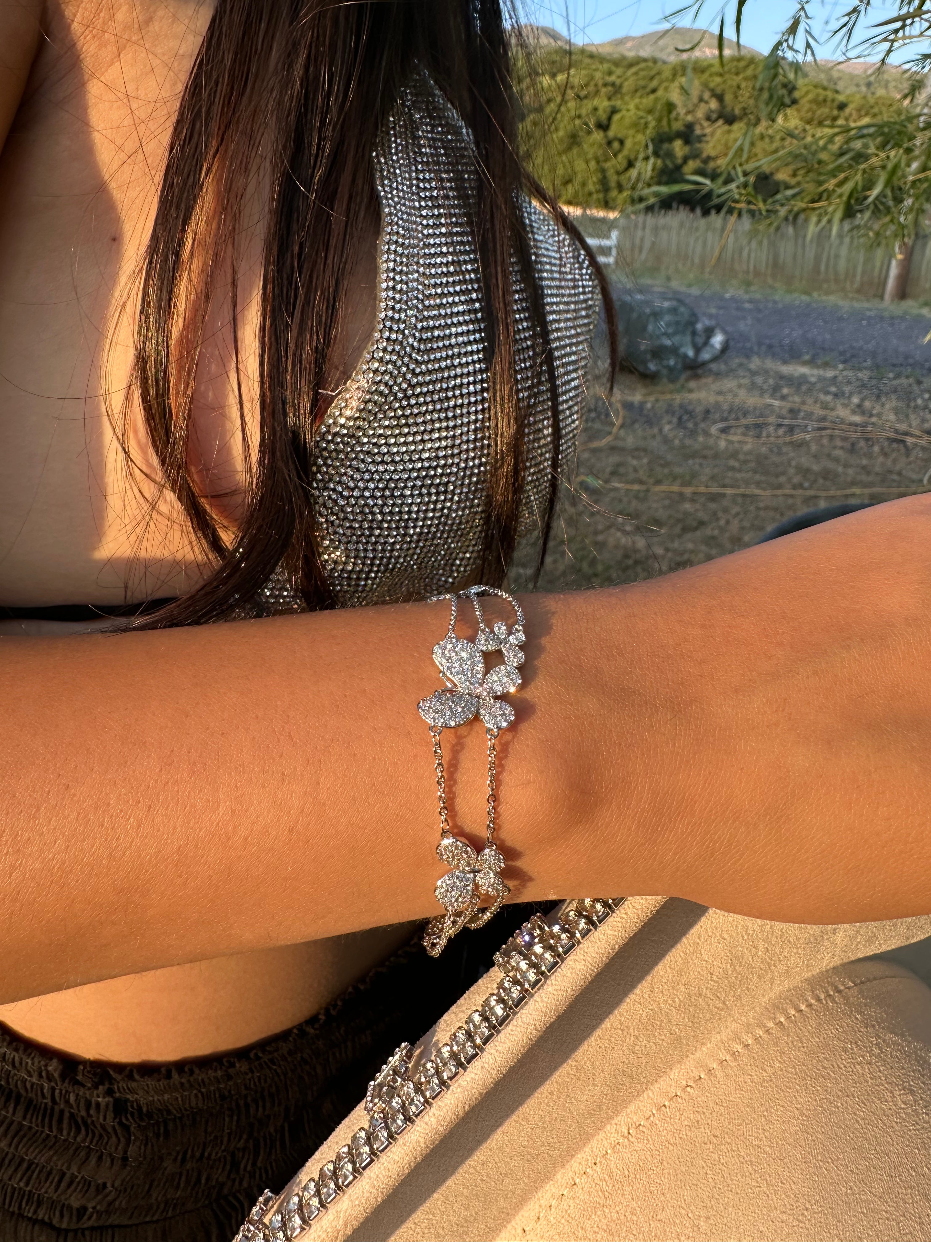 🦋 Silver Butterfly Bracelet 🦋