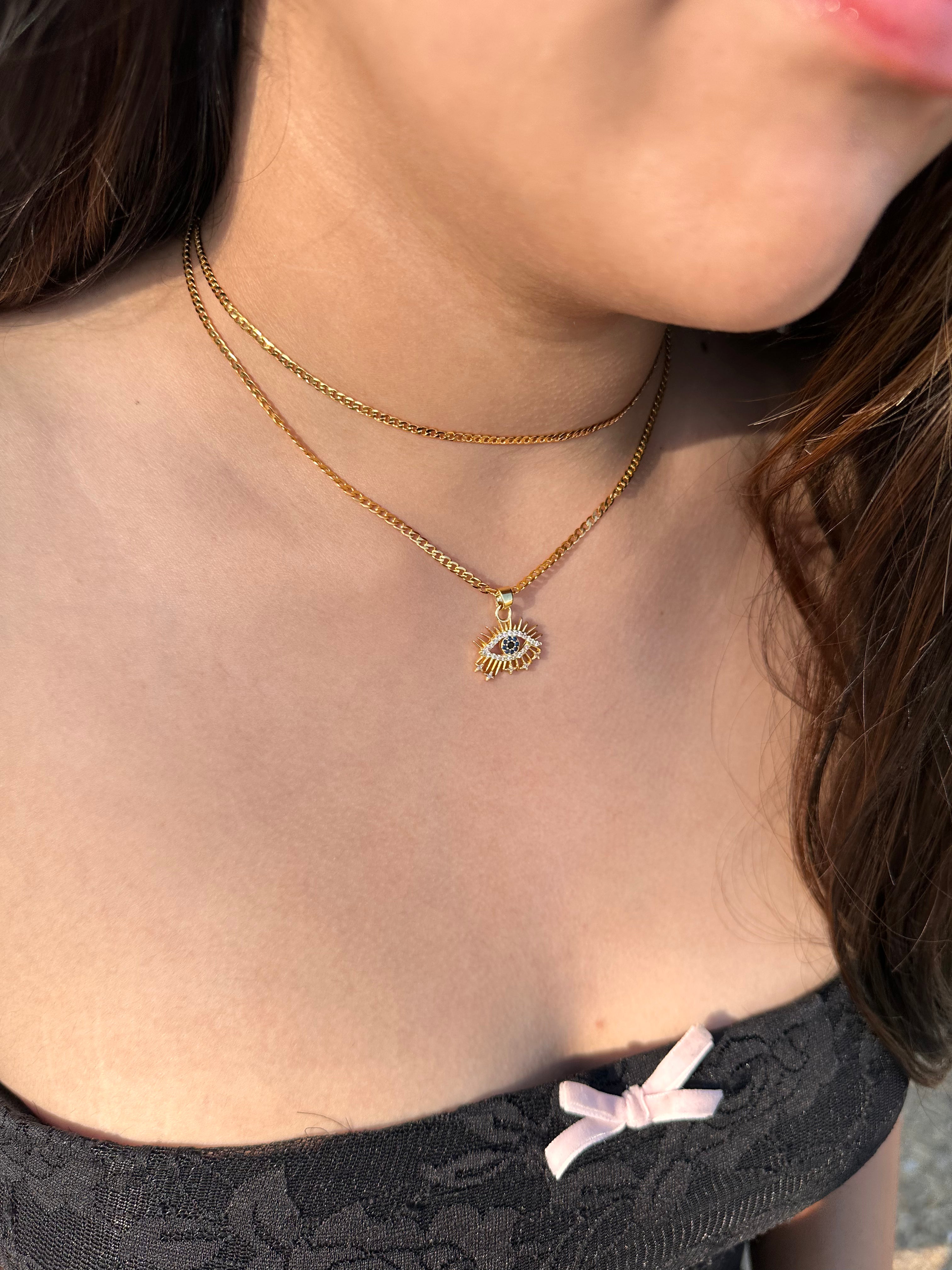 Brillo y Guardia Necklace