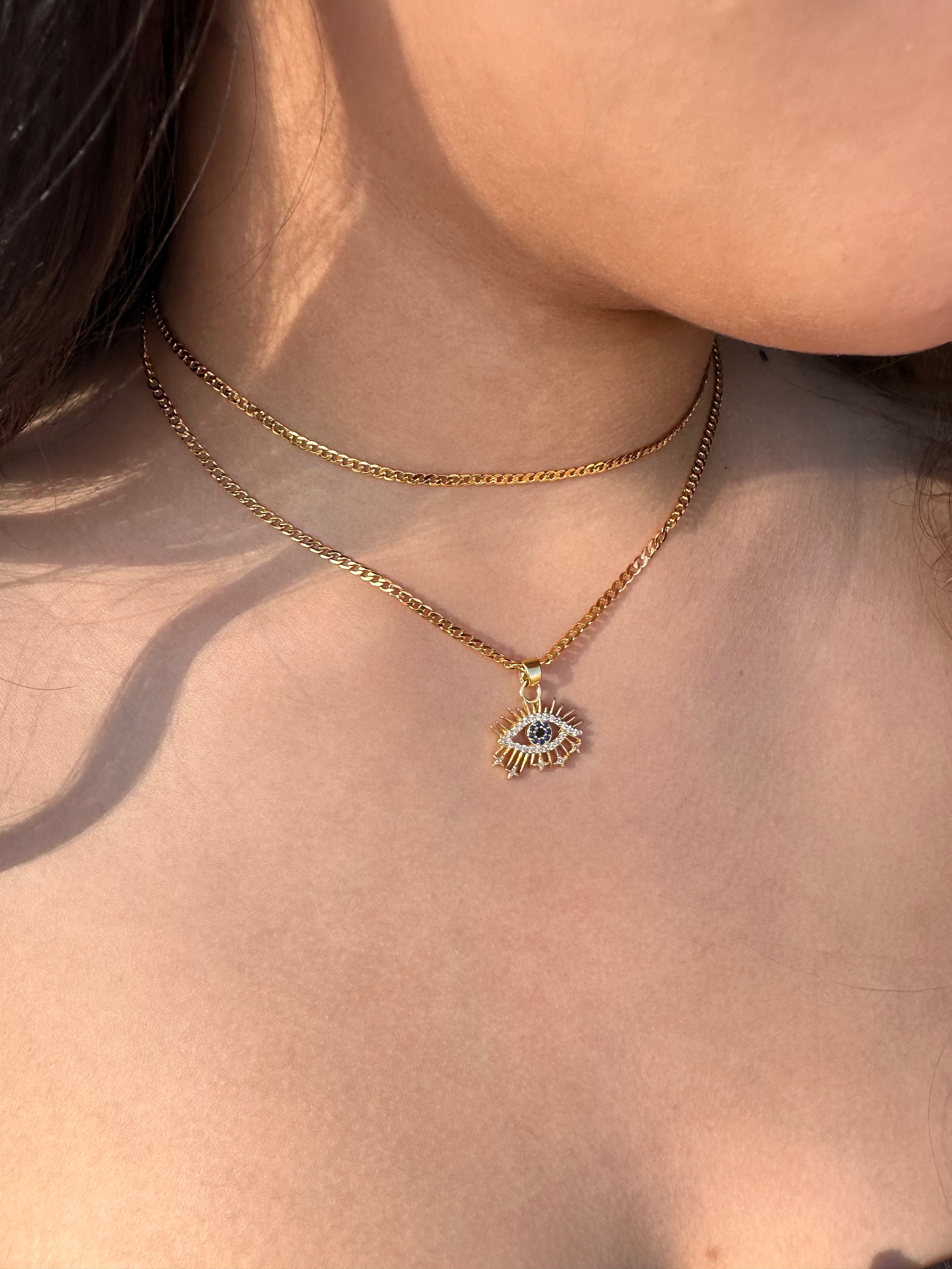 Brillo y Guardia Necklace