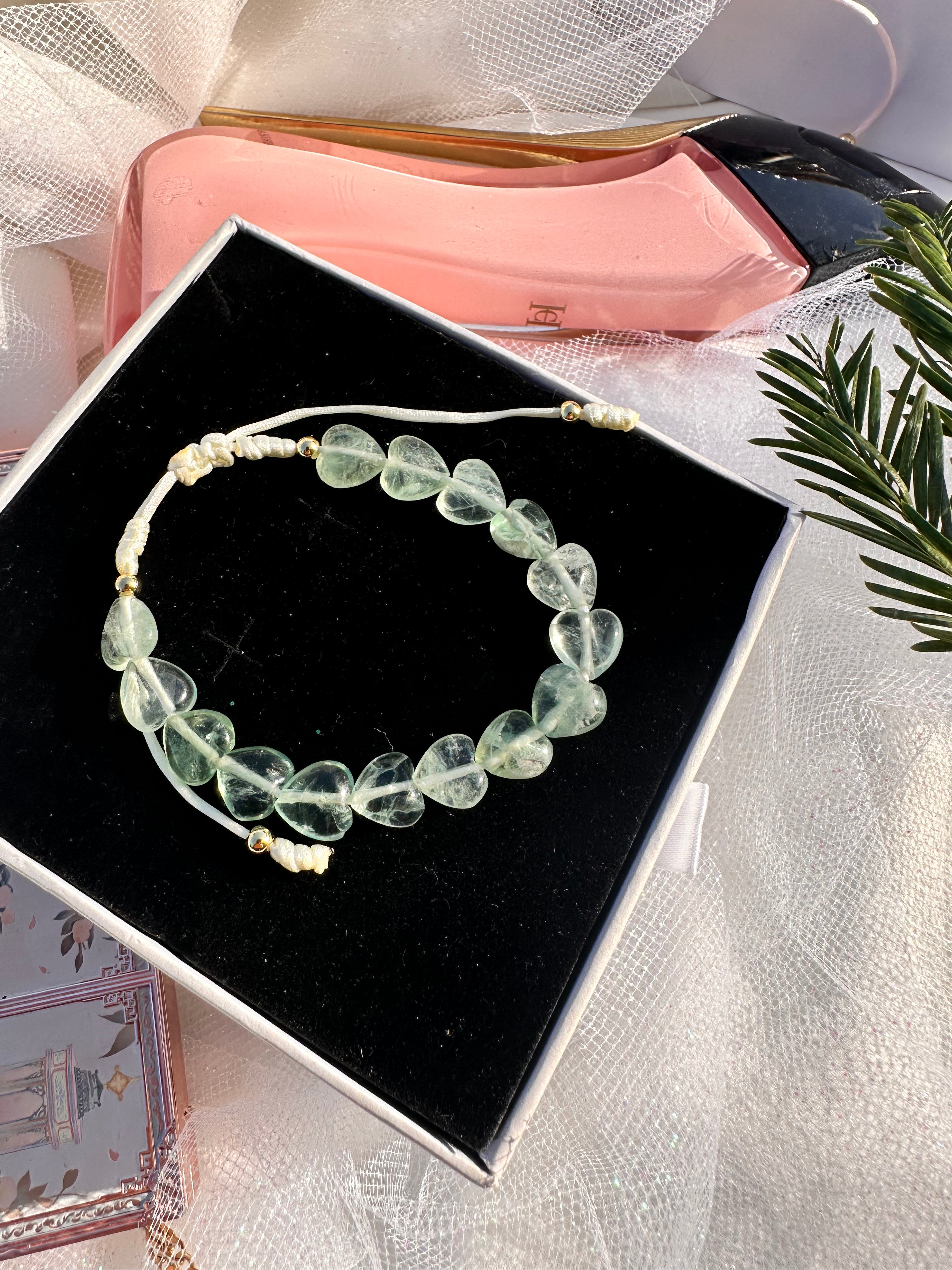 Prosperity Aventurine Heart Bracelet
