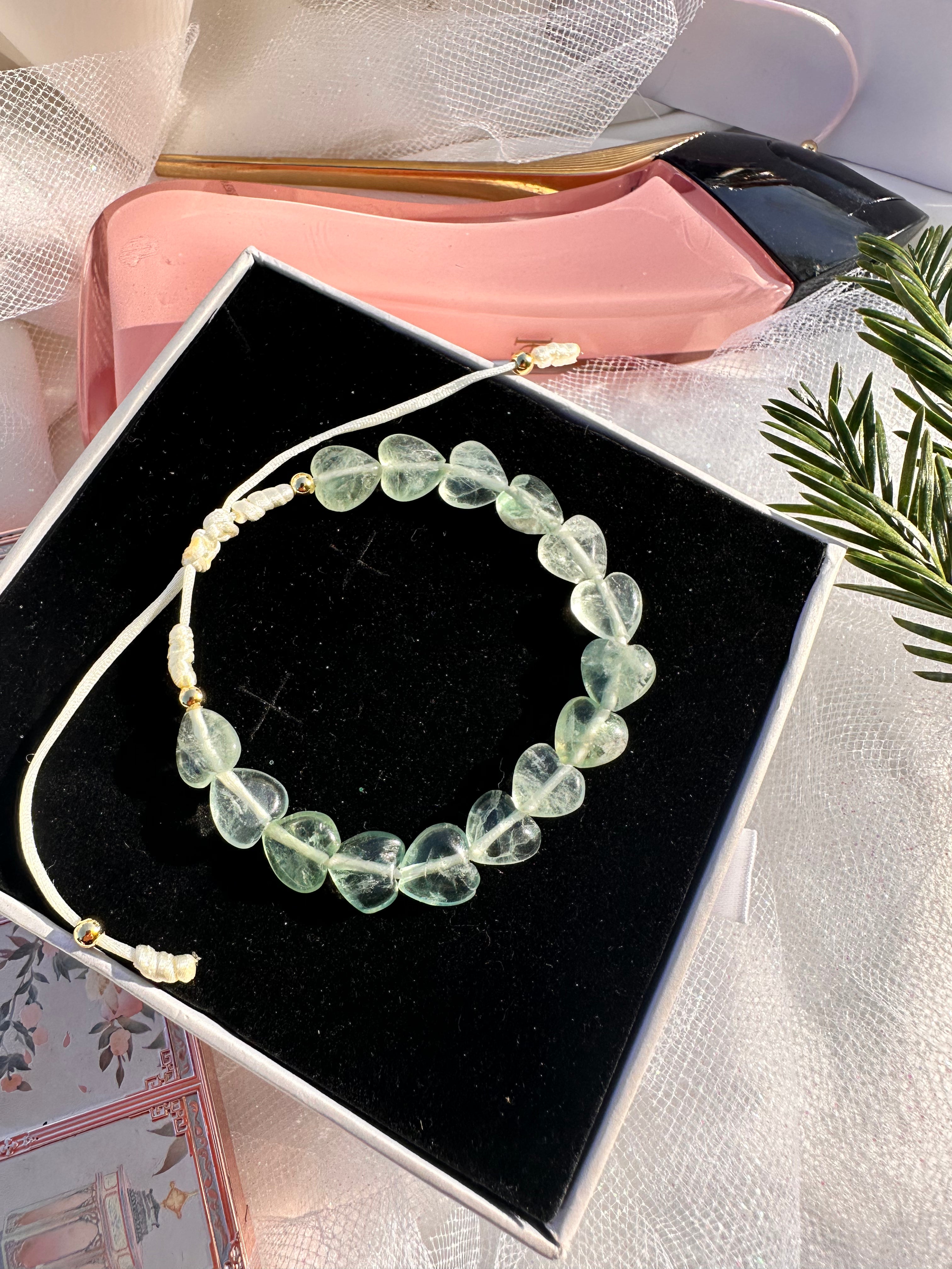 Prosperity Aventurine Heart Bracelet