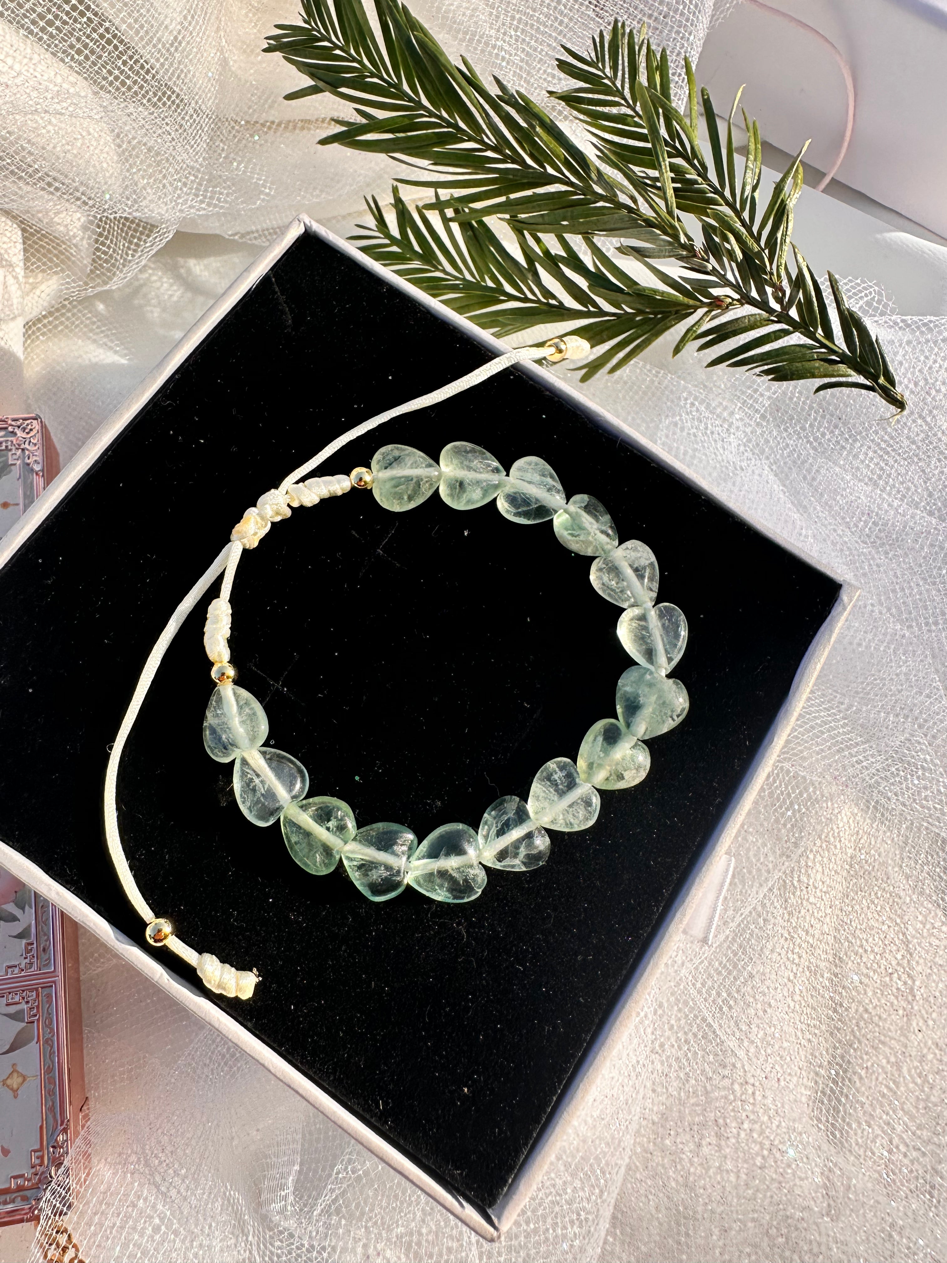 Prosperity Aventurine Heart Bracelet