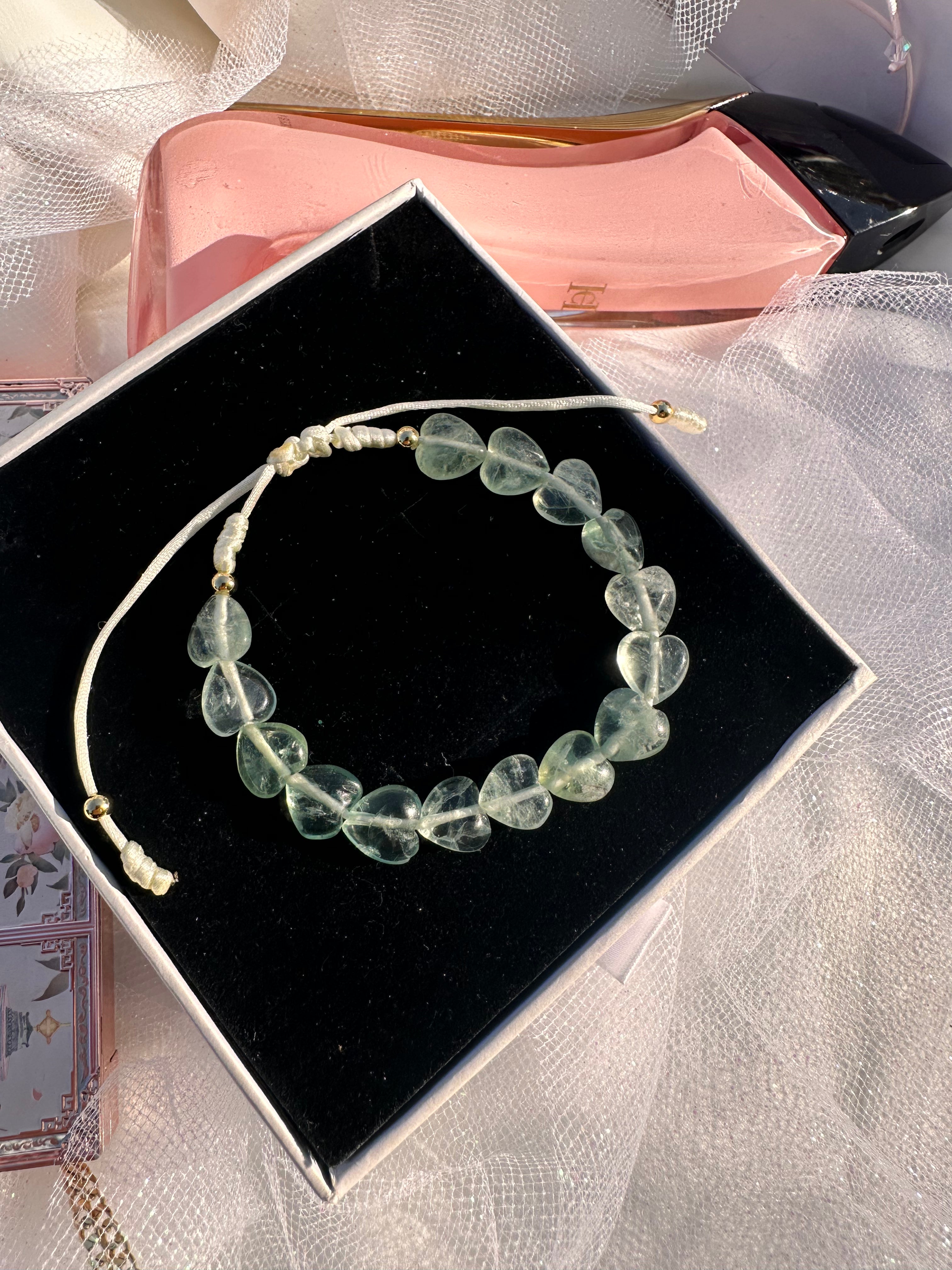 Prosperity Aventurine Heart Bracelet