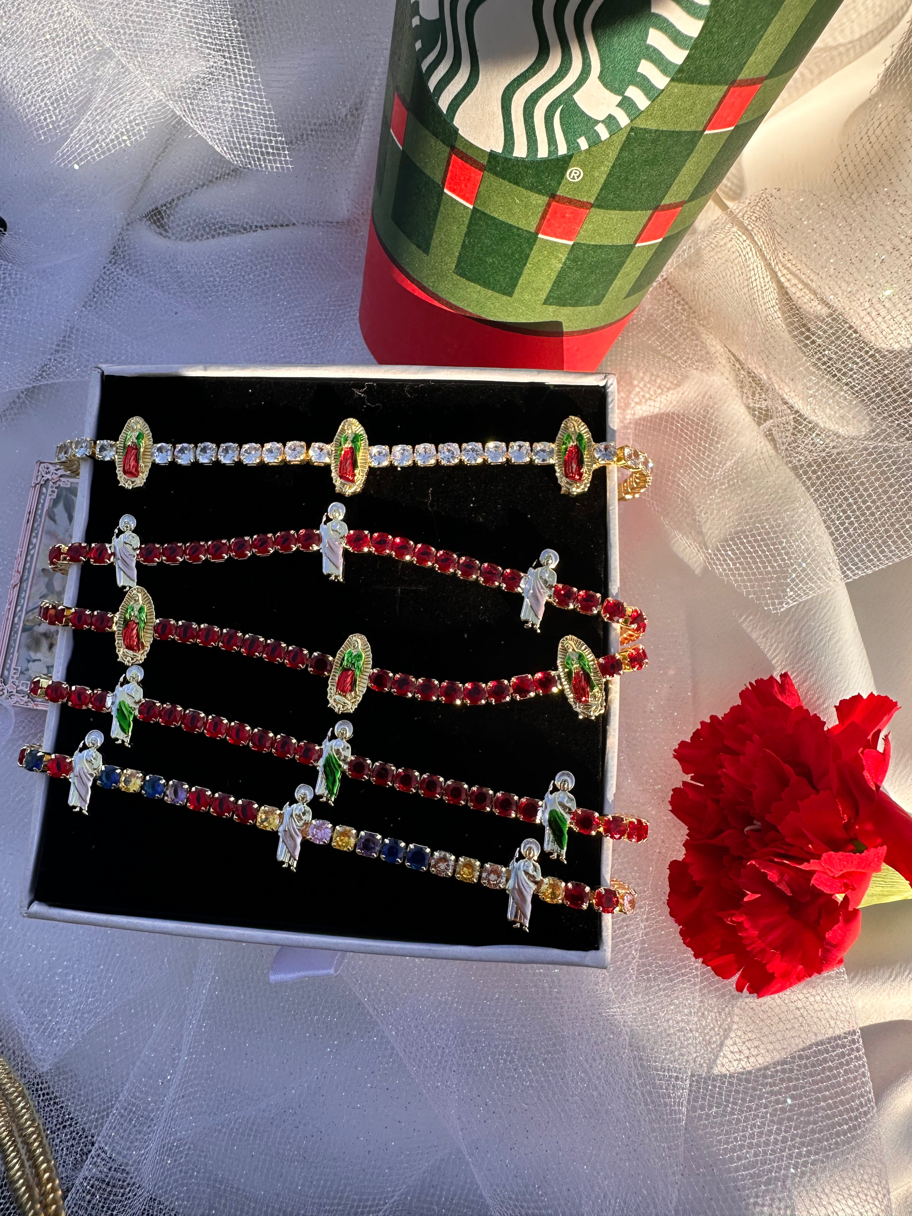 Blassed by Mi Morenita Tennis Bracelet