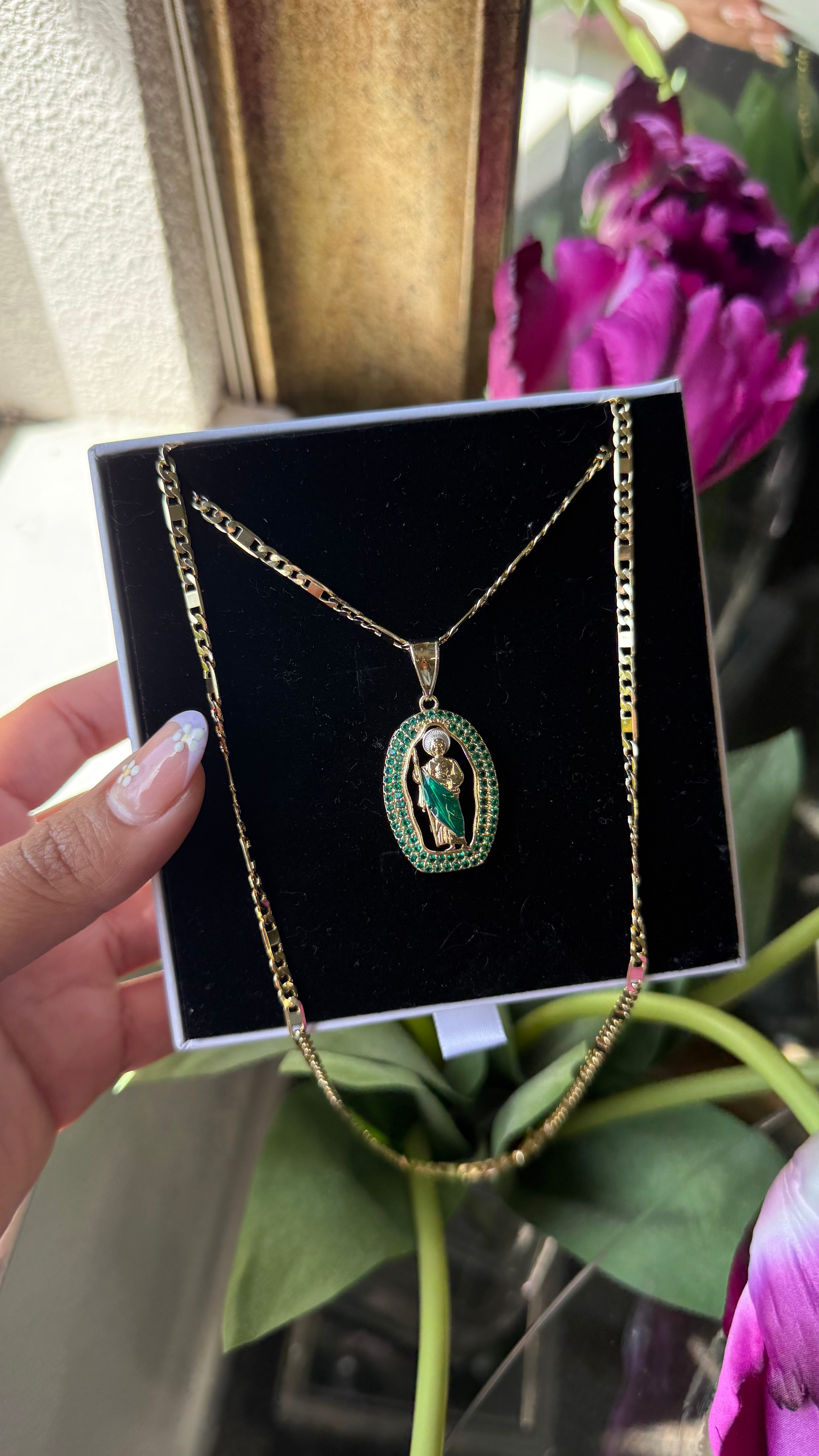 San Judas Tadeo Necklace