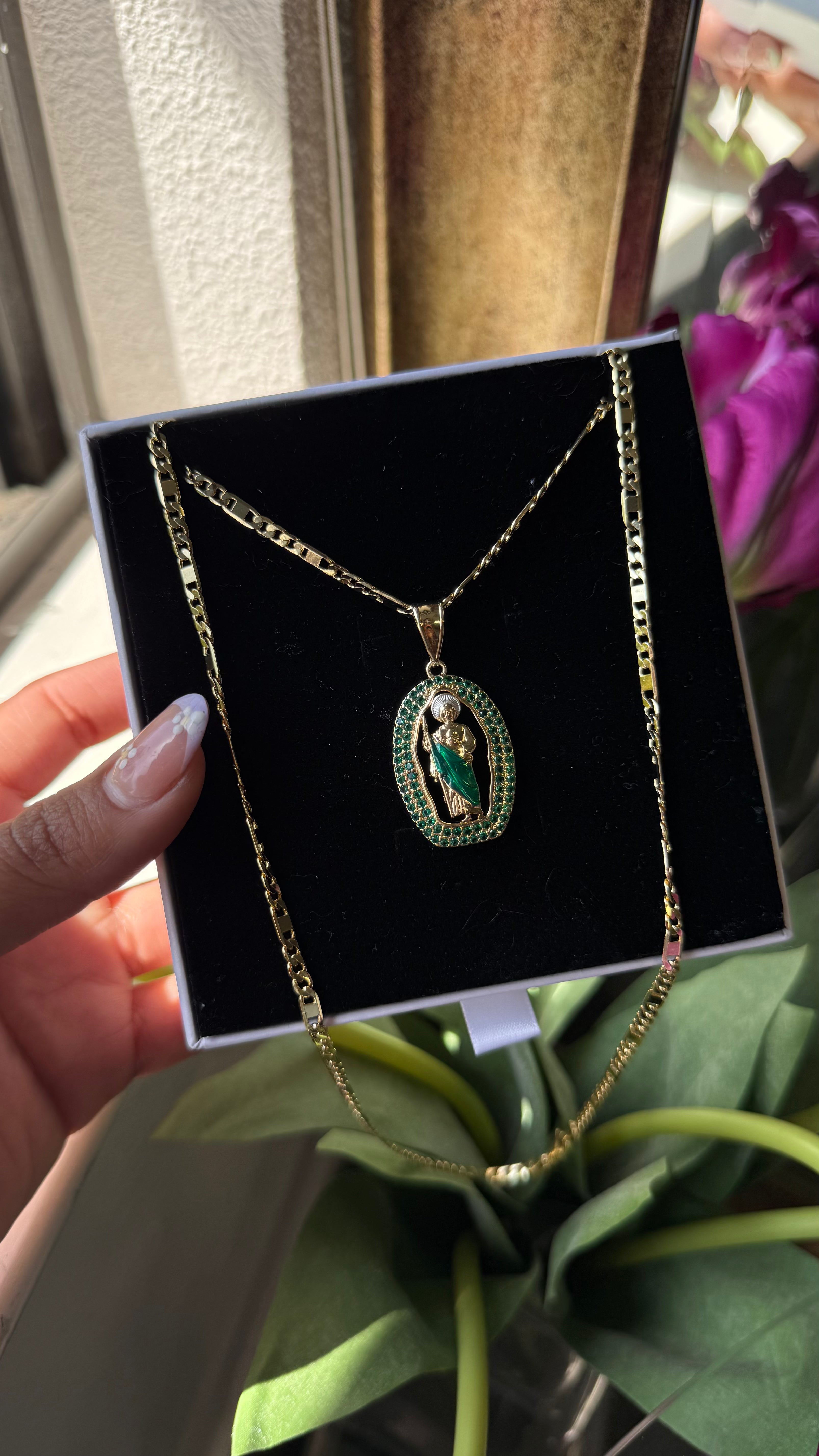 San Judas Tadeo Necklace