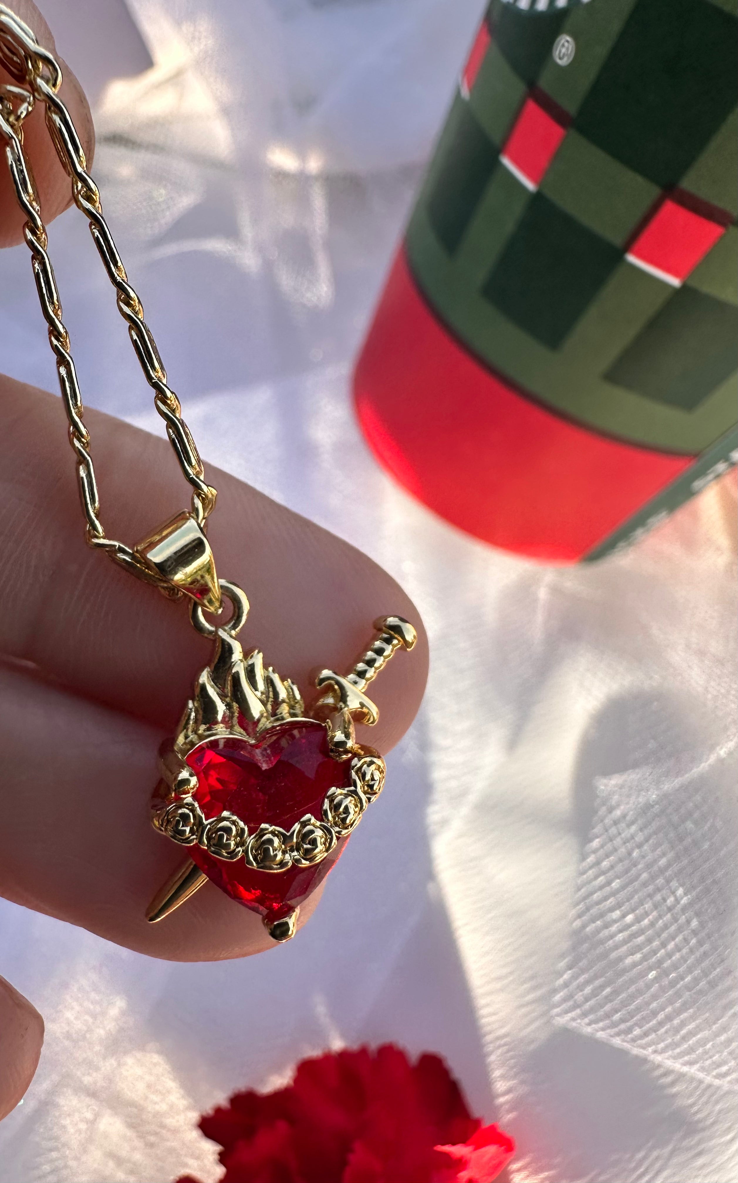 Heart-Pierced Necklace