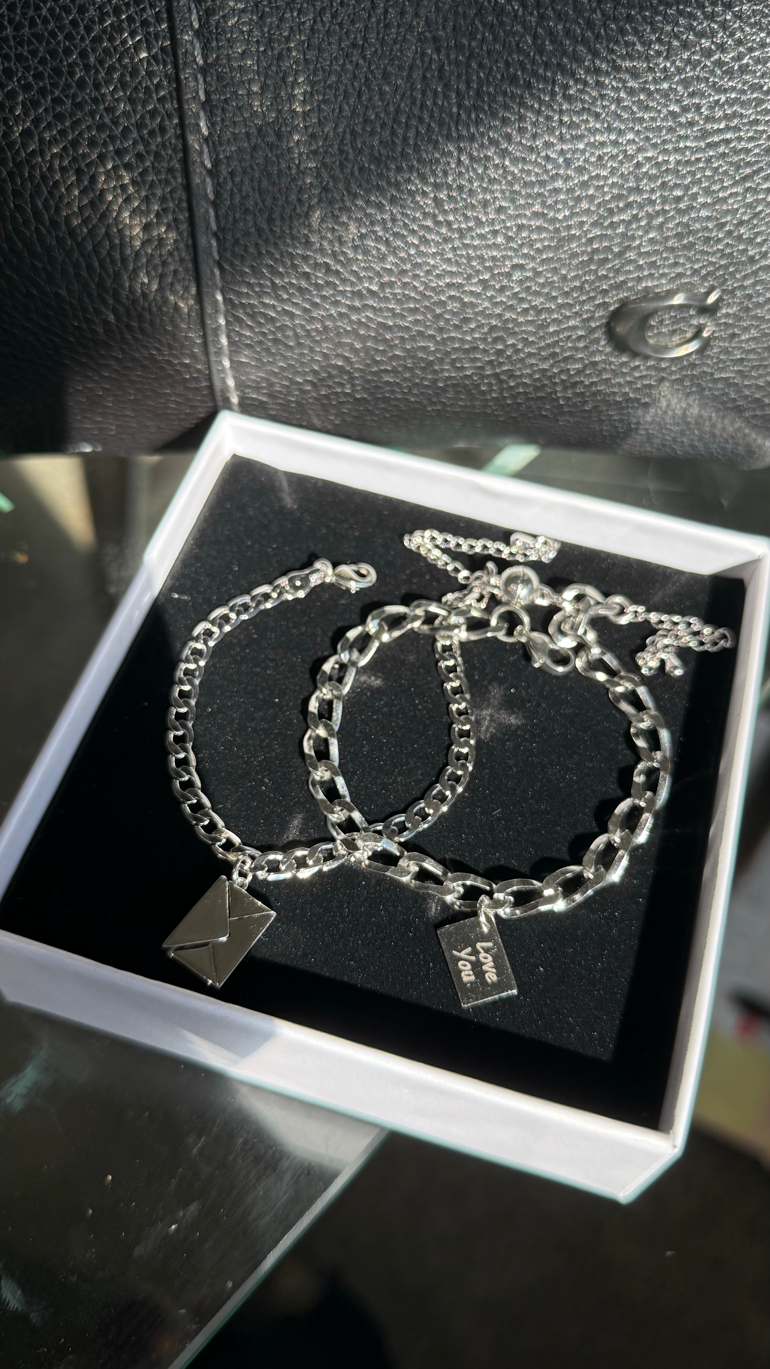 "Distance" Magnetic Couple bracelets