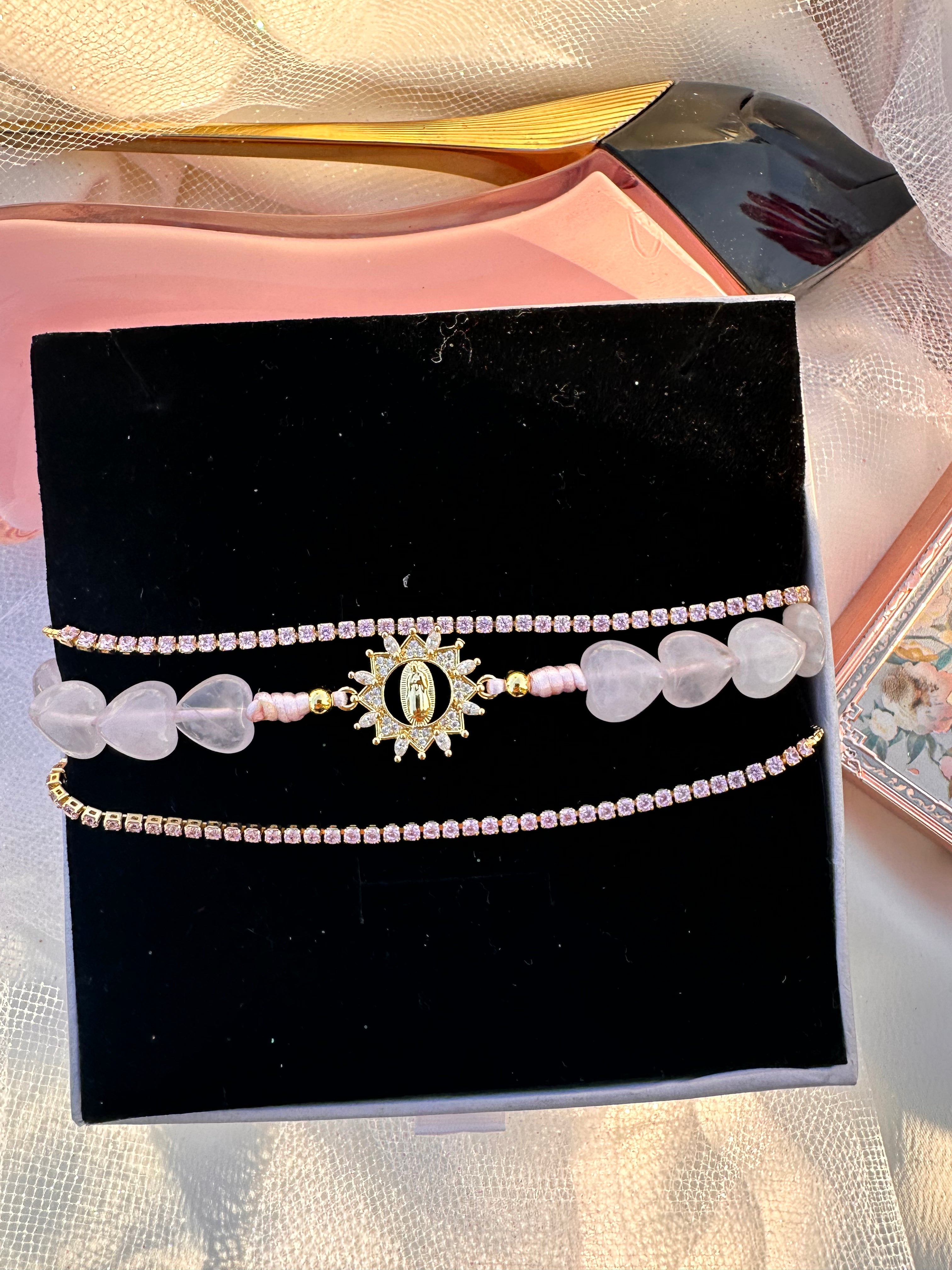 Divine Mary Love Bracelet Trio