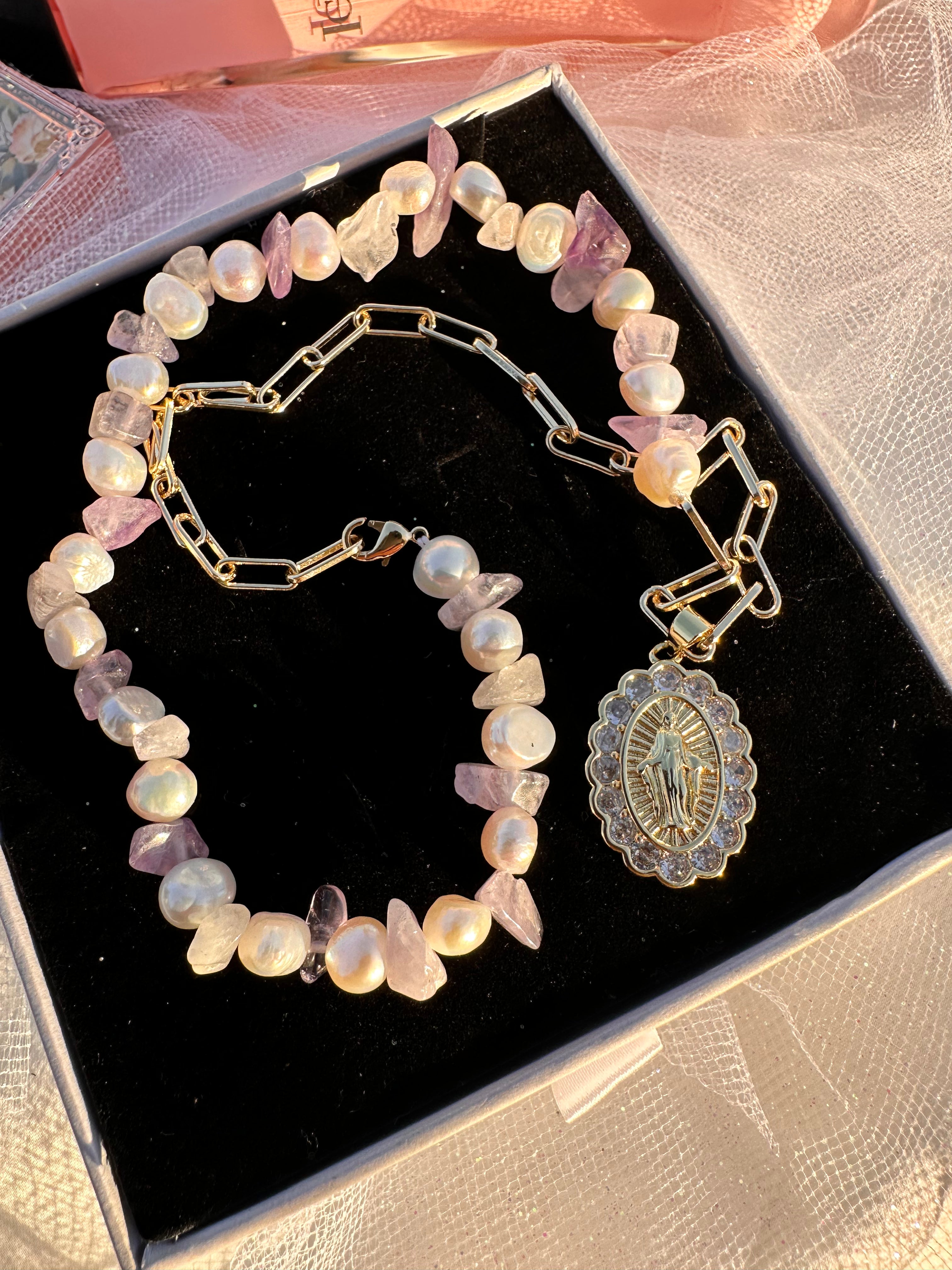 Amethyst Blessing Necklace