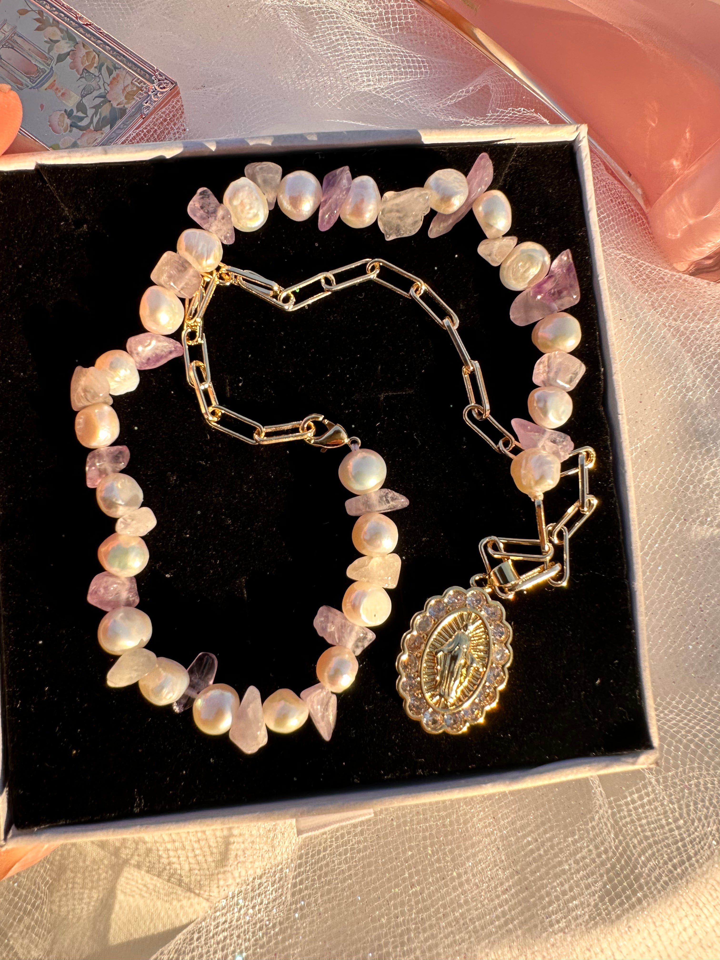 Amethyst Blessing Necklace