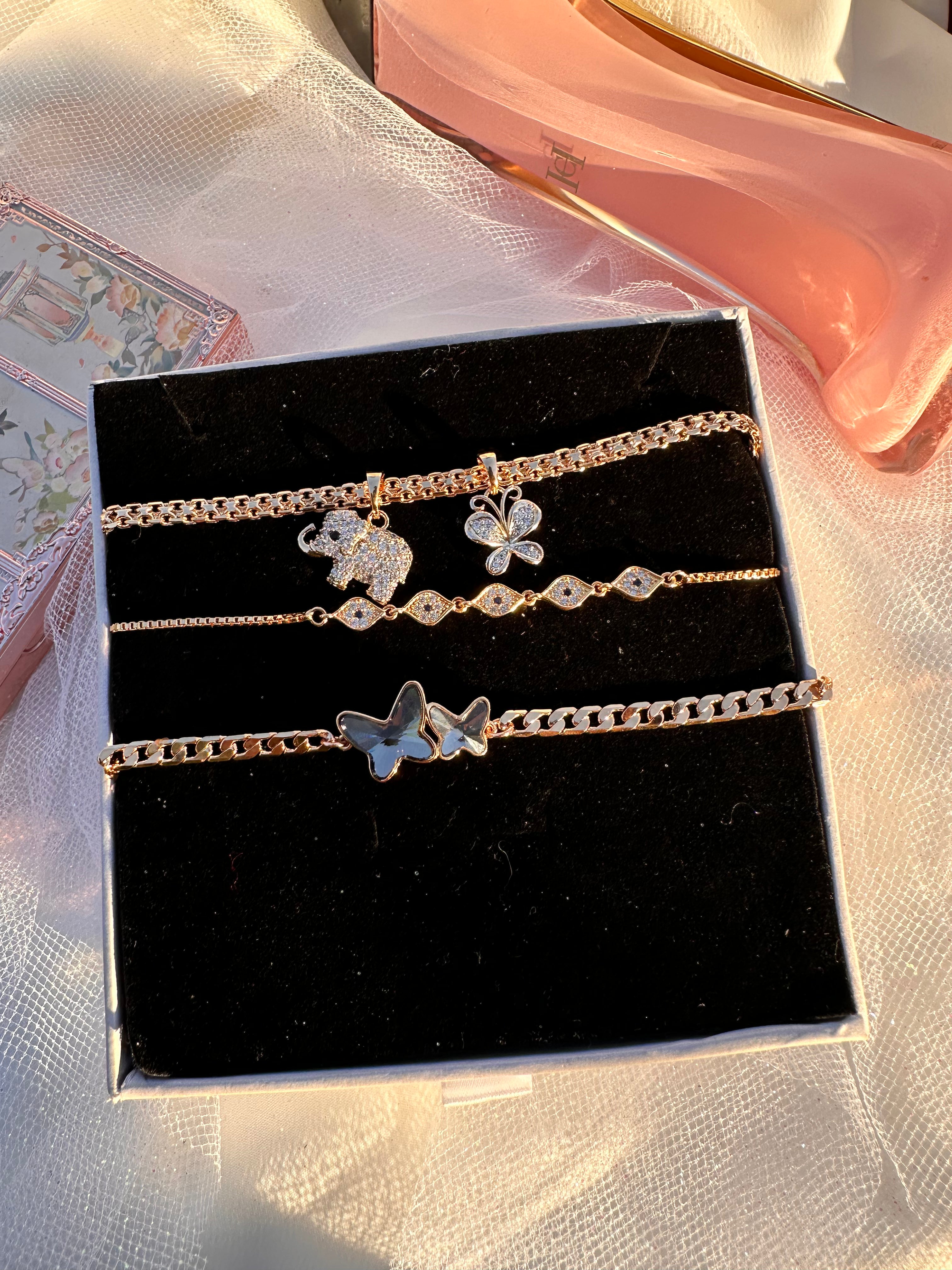 Divine Guardian Lucky Bracelet Trio