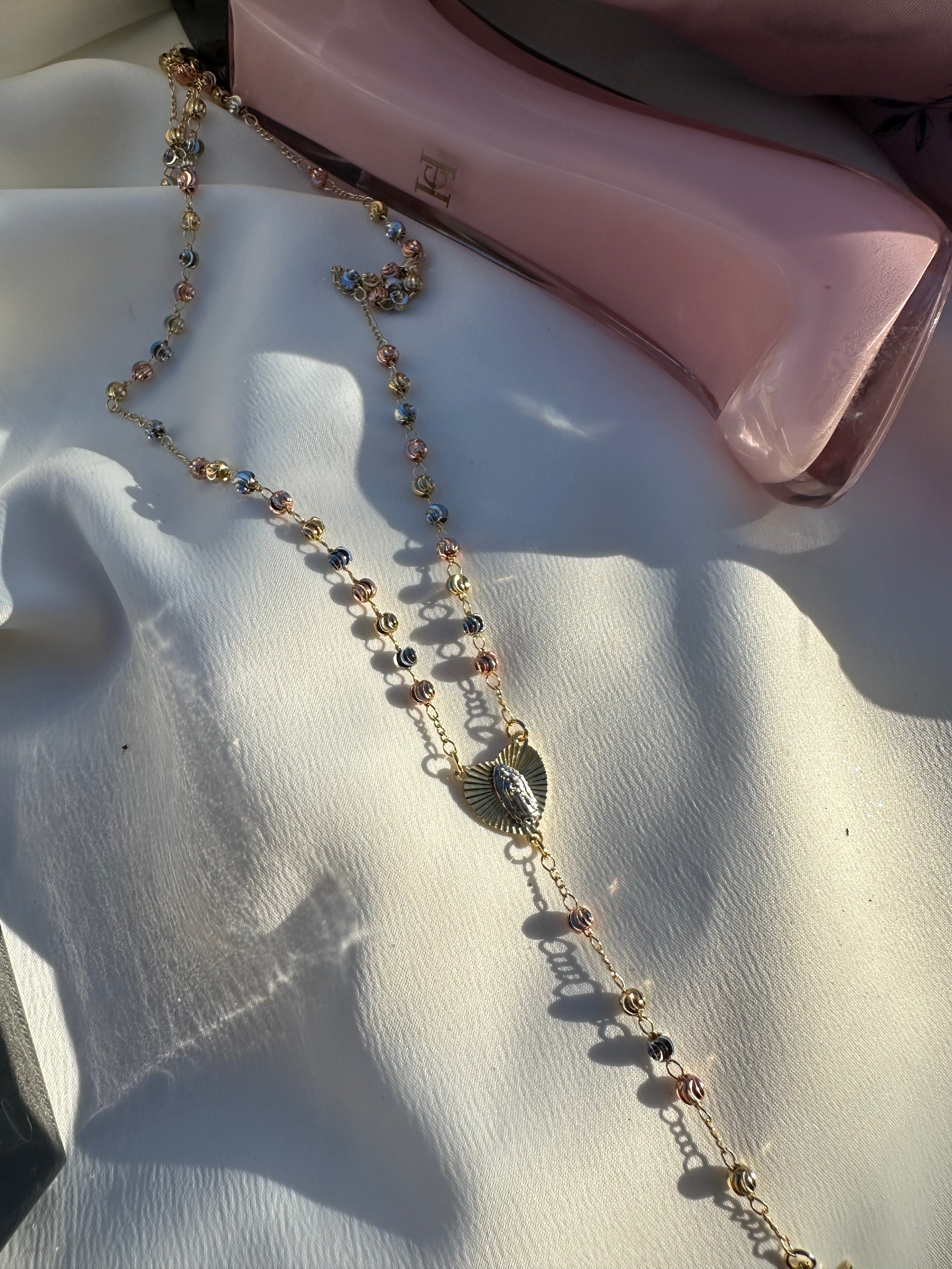 Tricolor Sacred Heart Rosario