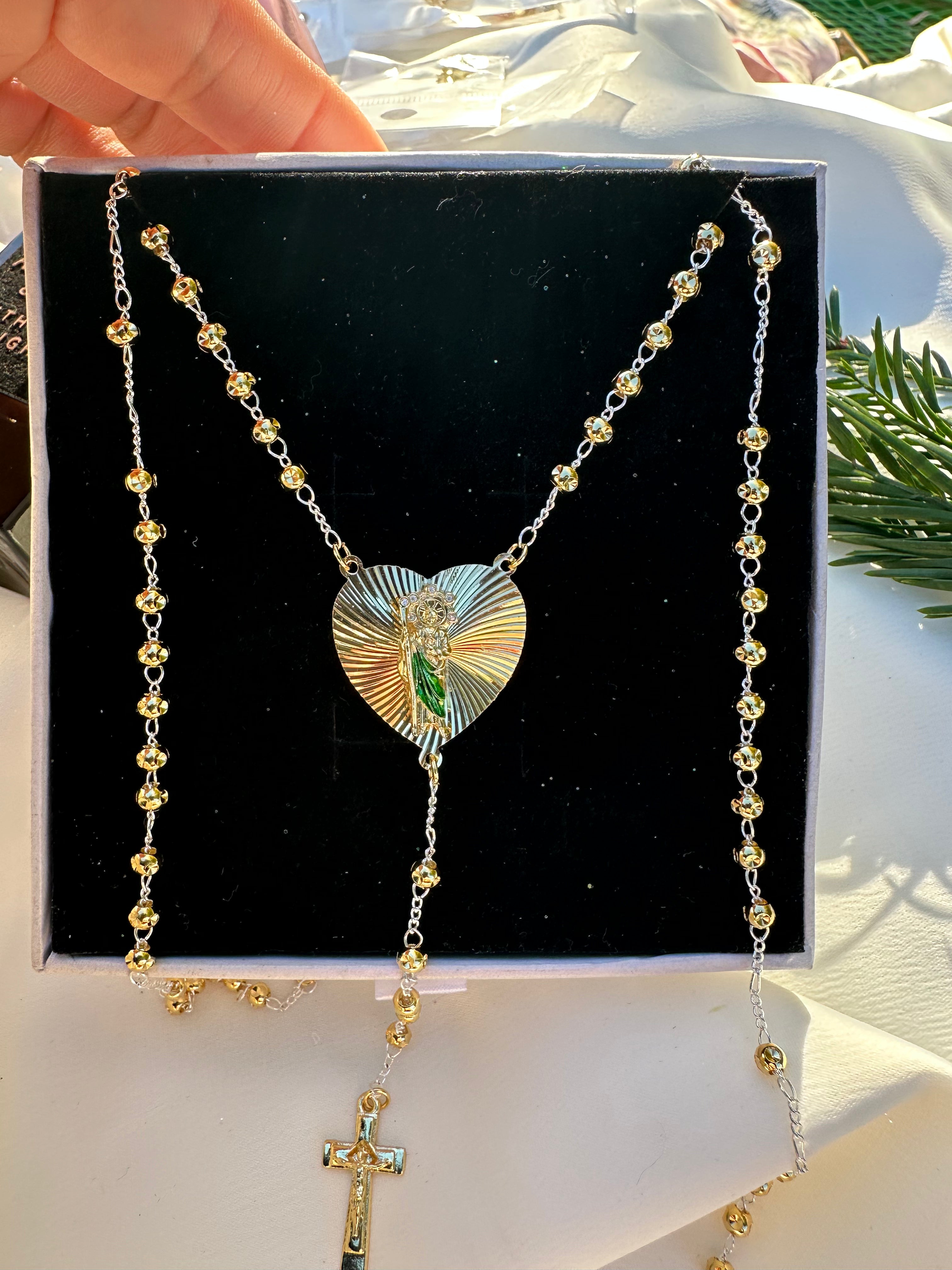 Saint Jude Heartlight Rosary