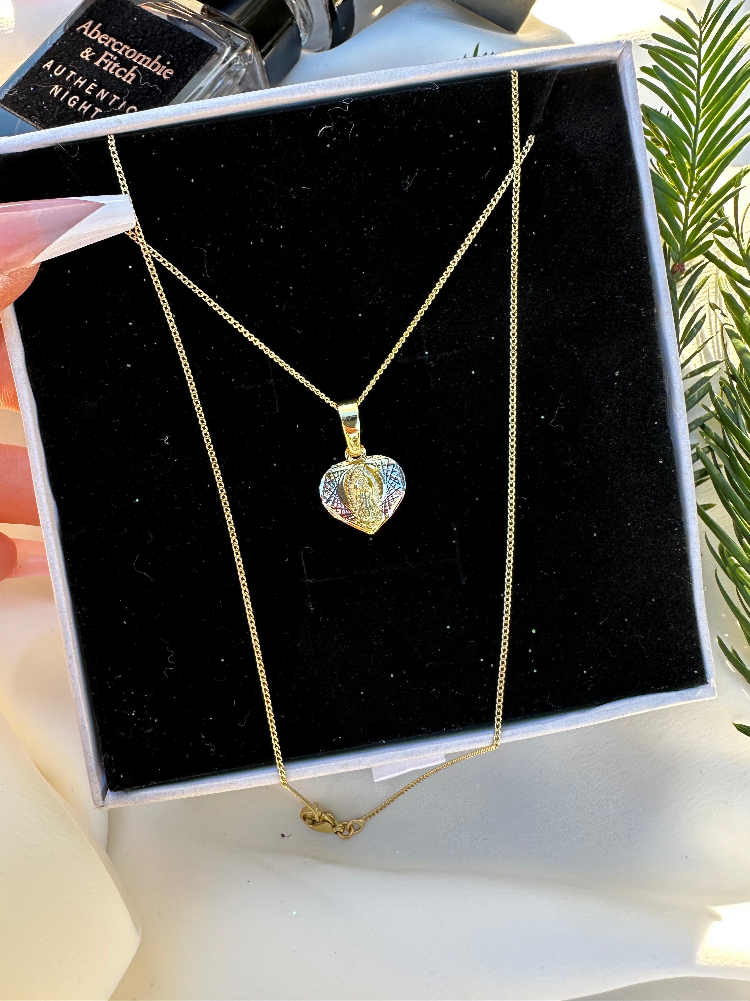 Virgin Mary Love Necklace