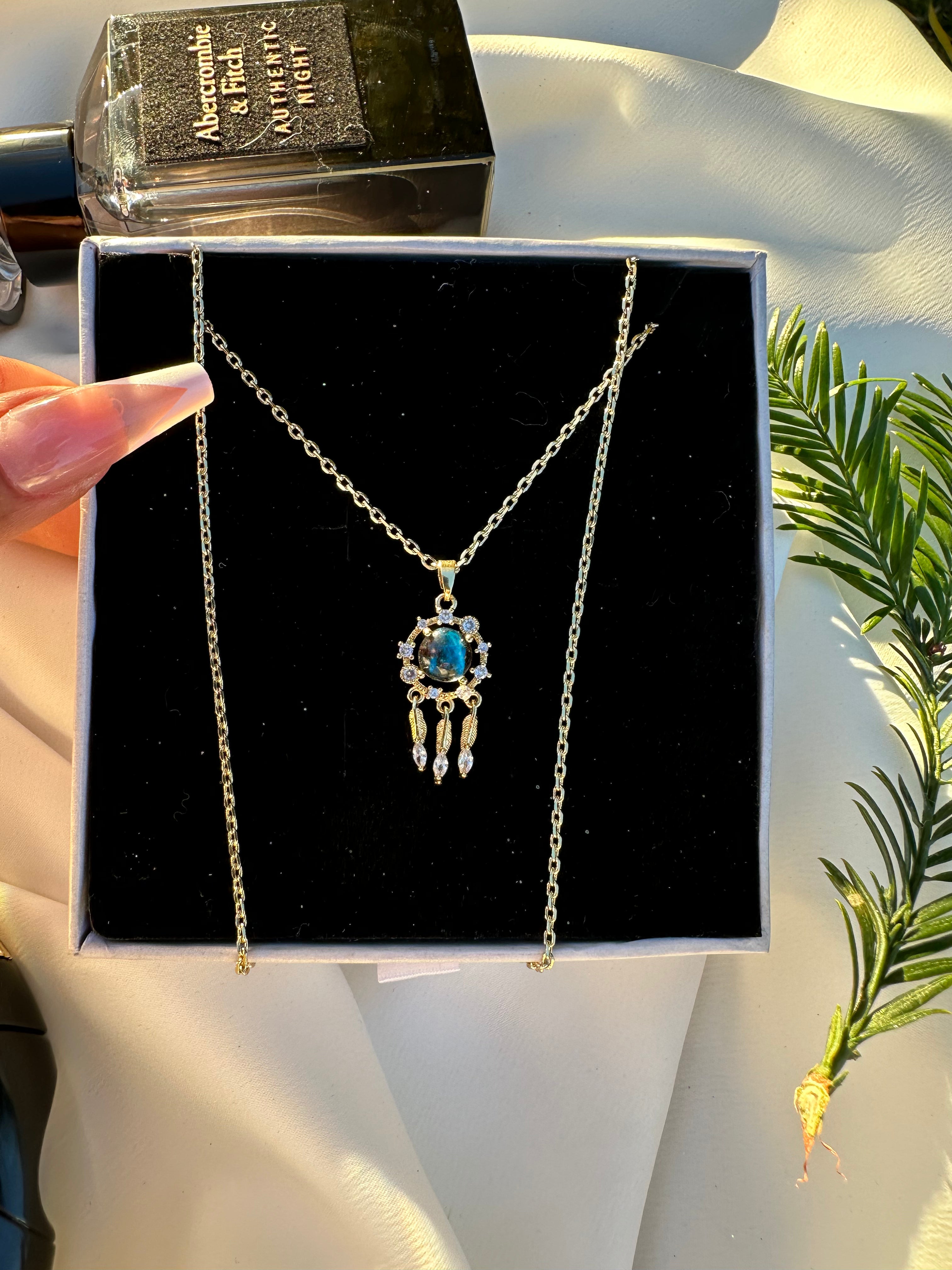 Celestial Dreamcatcher Necklace