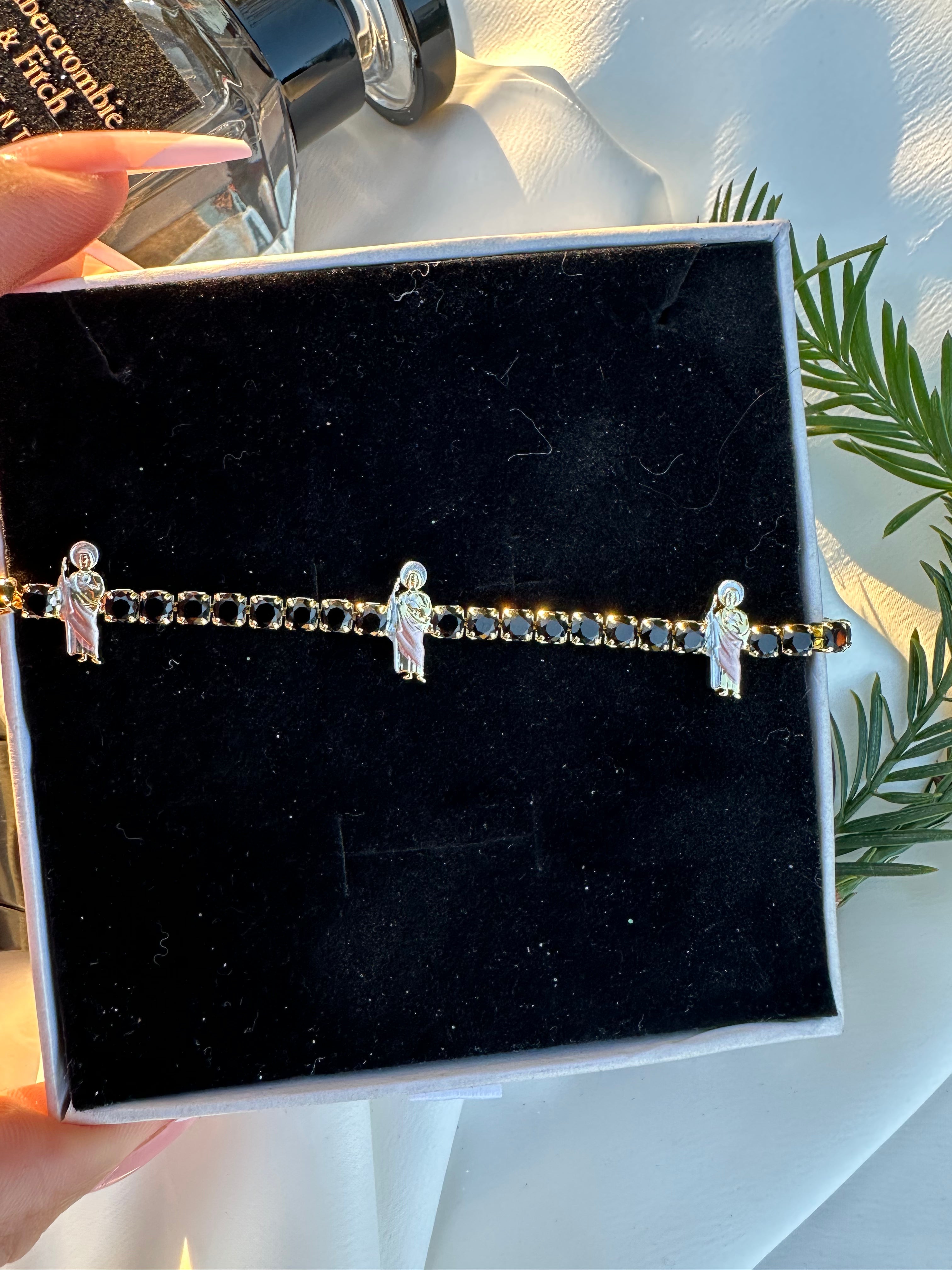 Midnight Saint Jude Bracelet