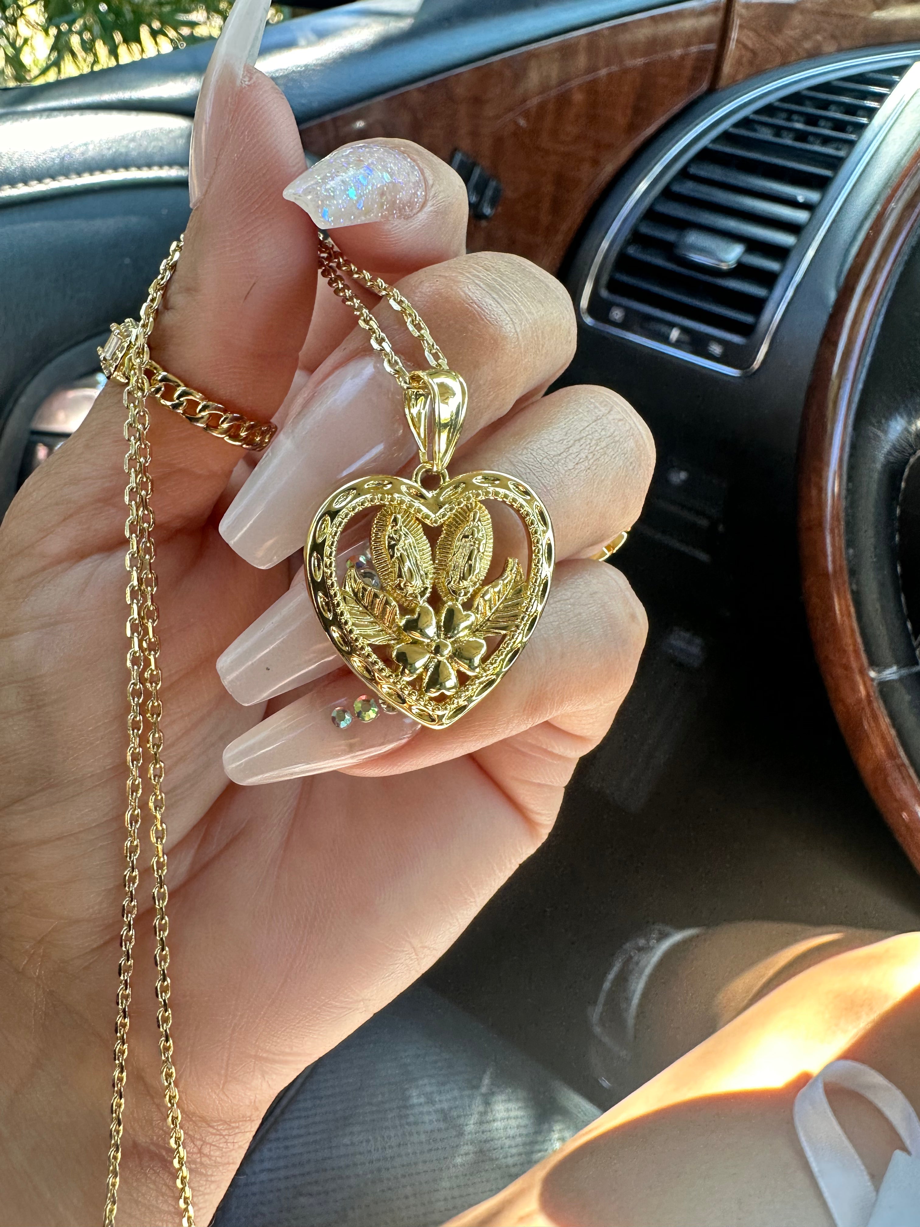 Virgen de Guadalupe Necklace