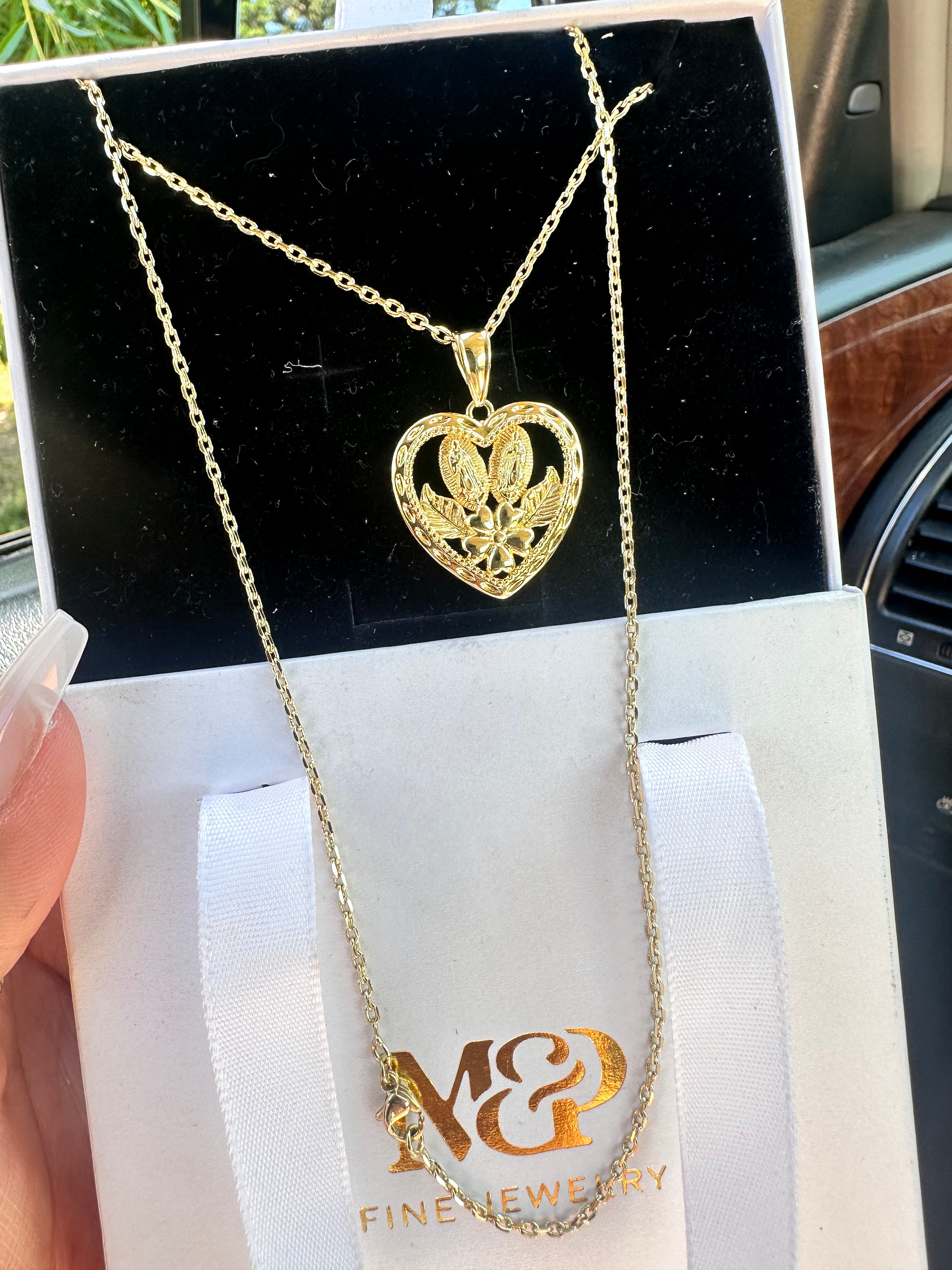 Virgen de Guadalupe Necklace