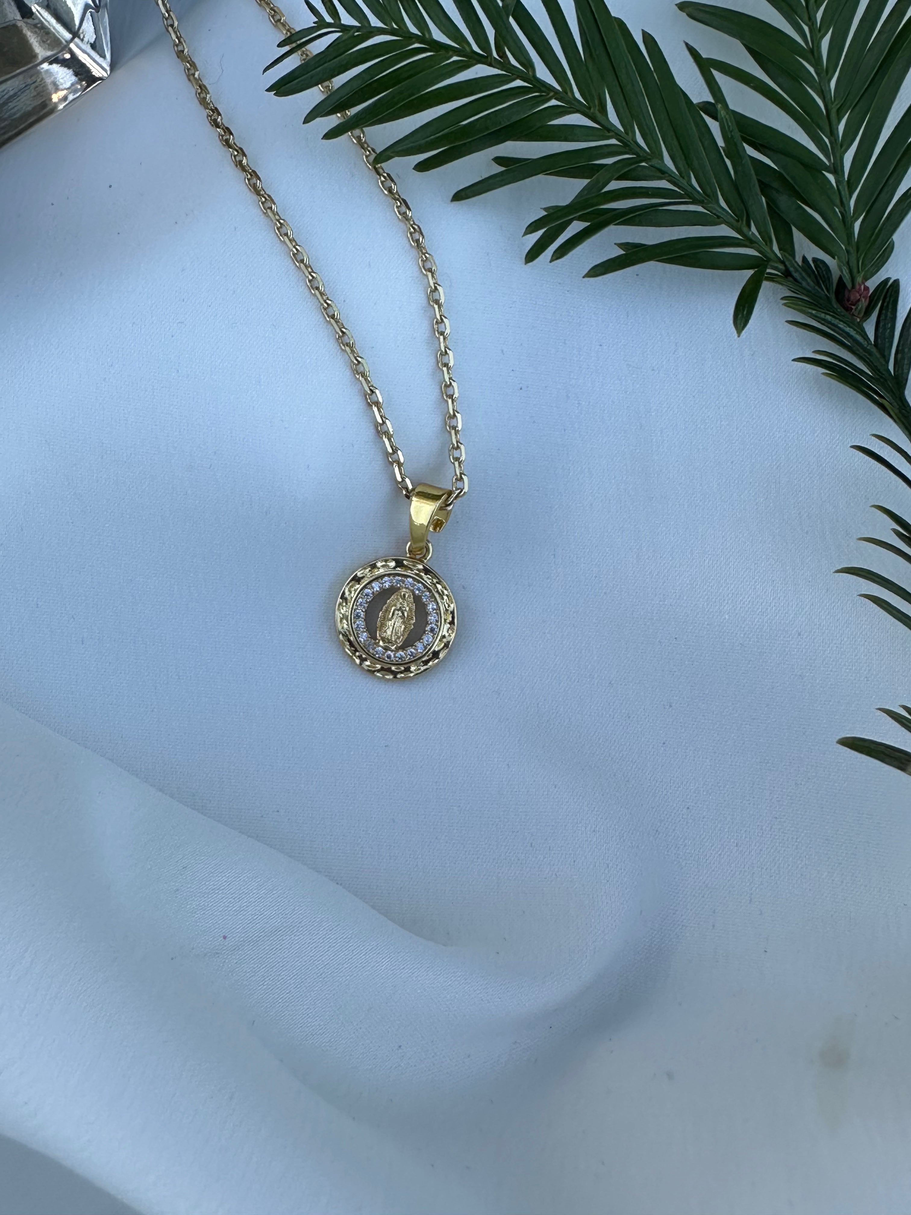 Lucky Virgin Mary Necklace