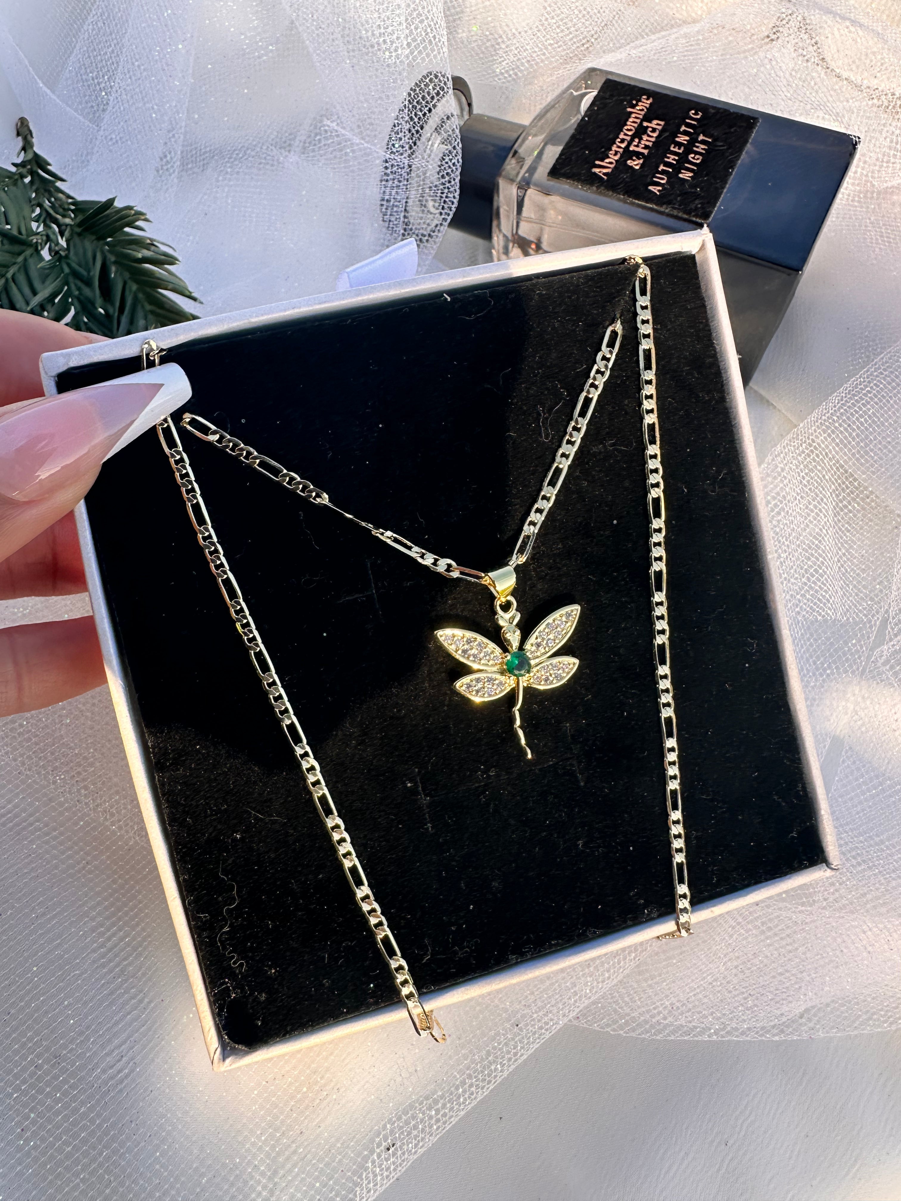 Healing Dragon Fly Necklace