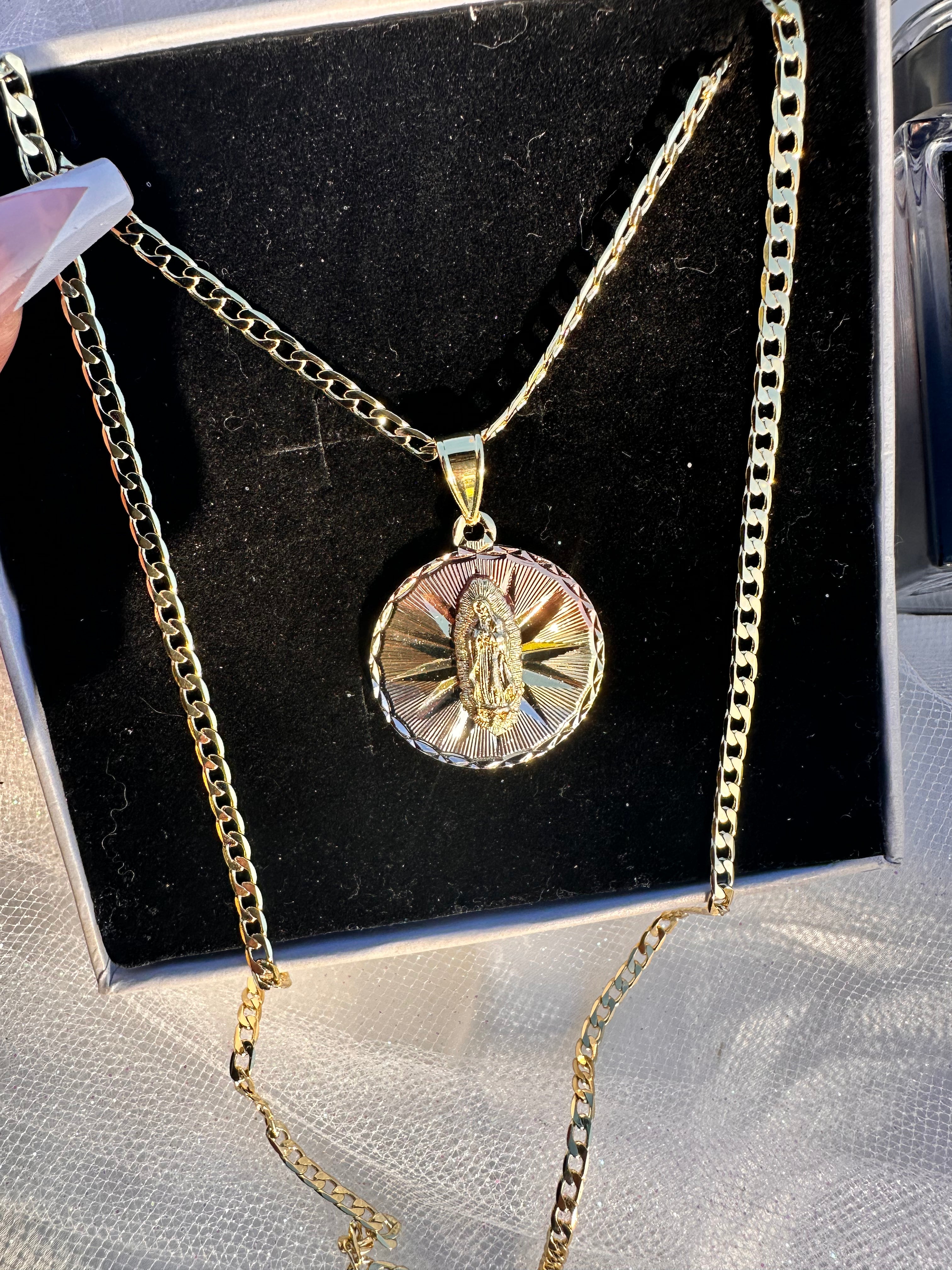 Virgencita Cuban Necklace