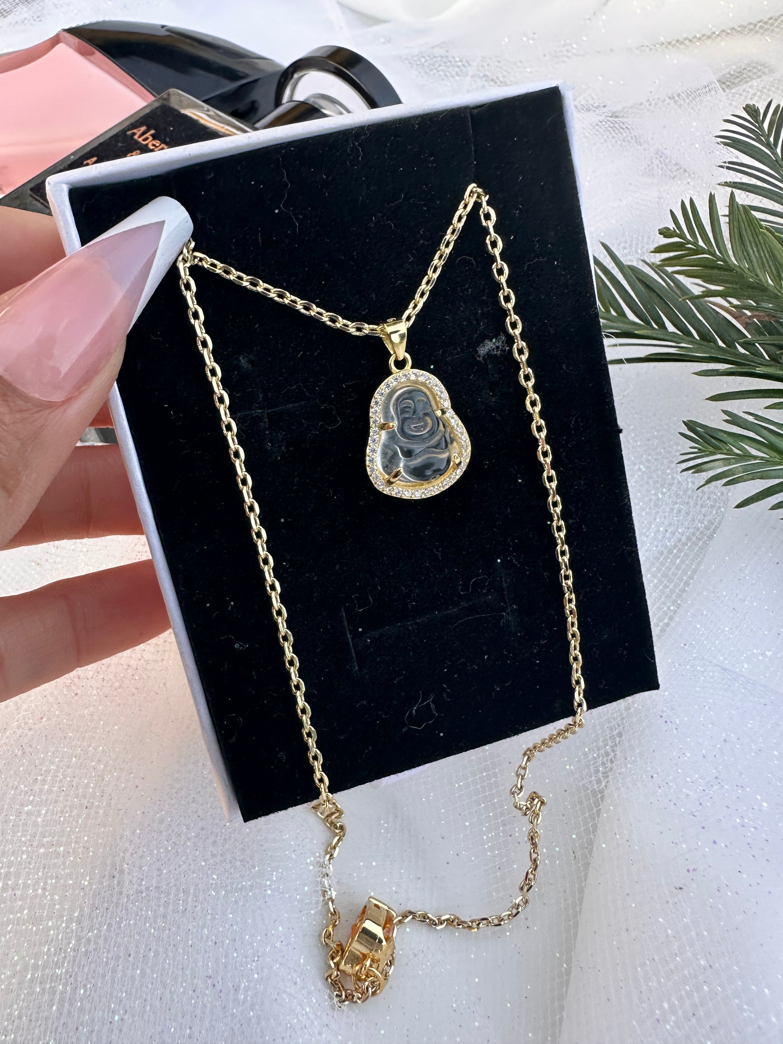 Serenity Buddha Necklace