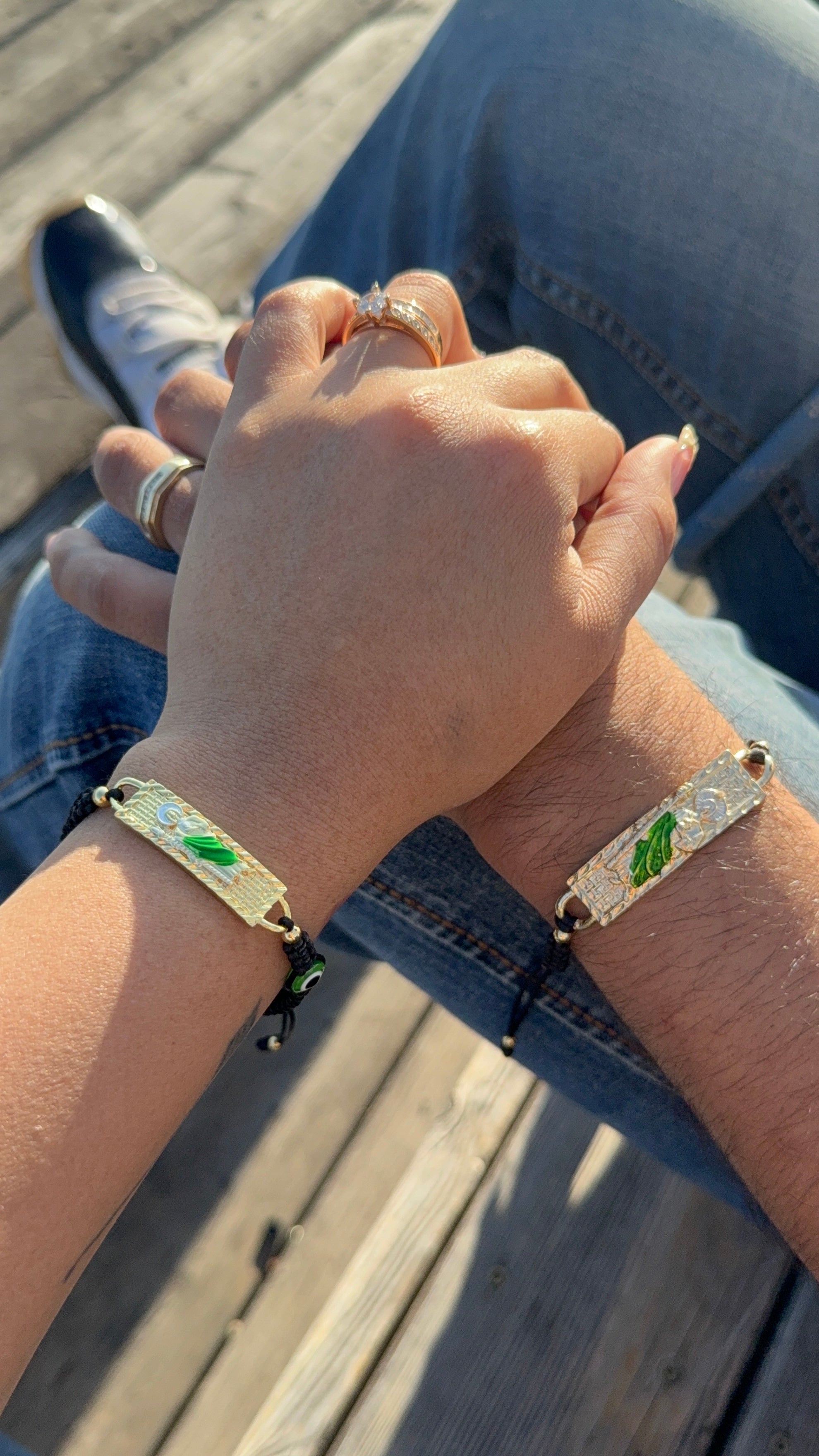 Black San Judas Tadeo Bracelet