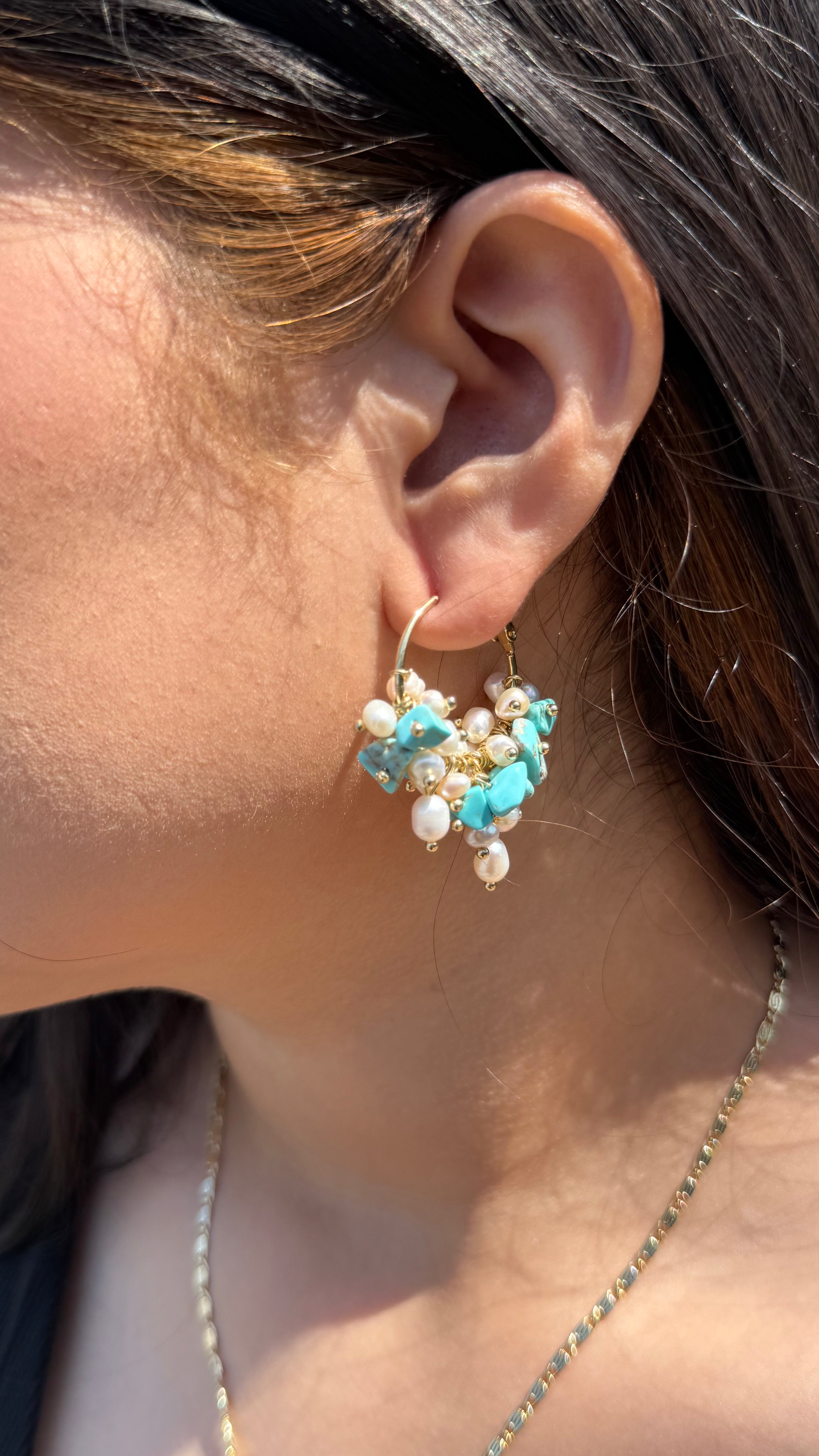 Reina del Rancho Hoop Earrings