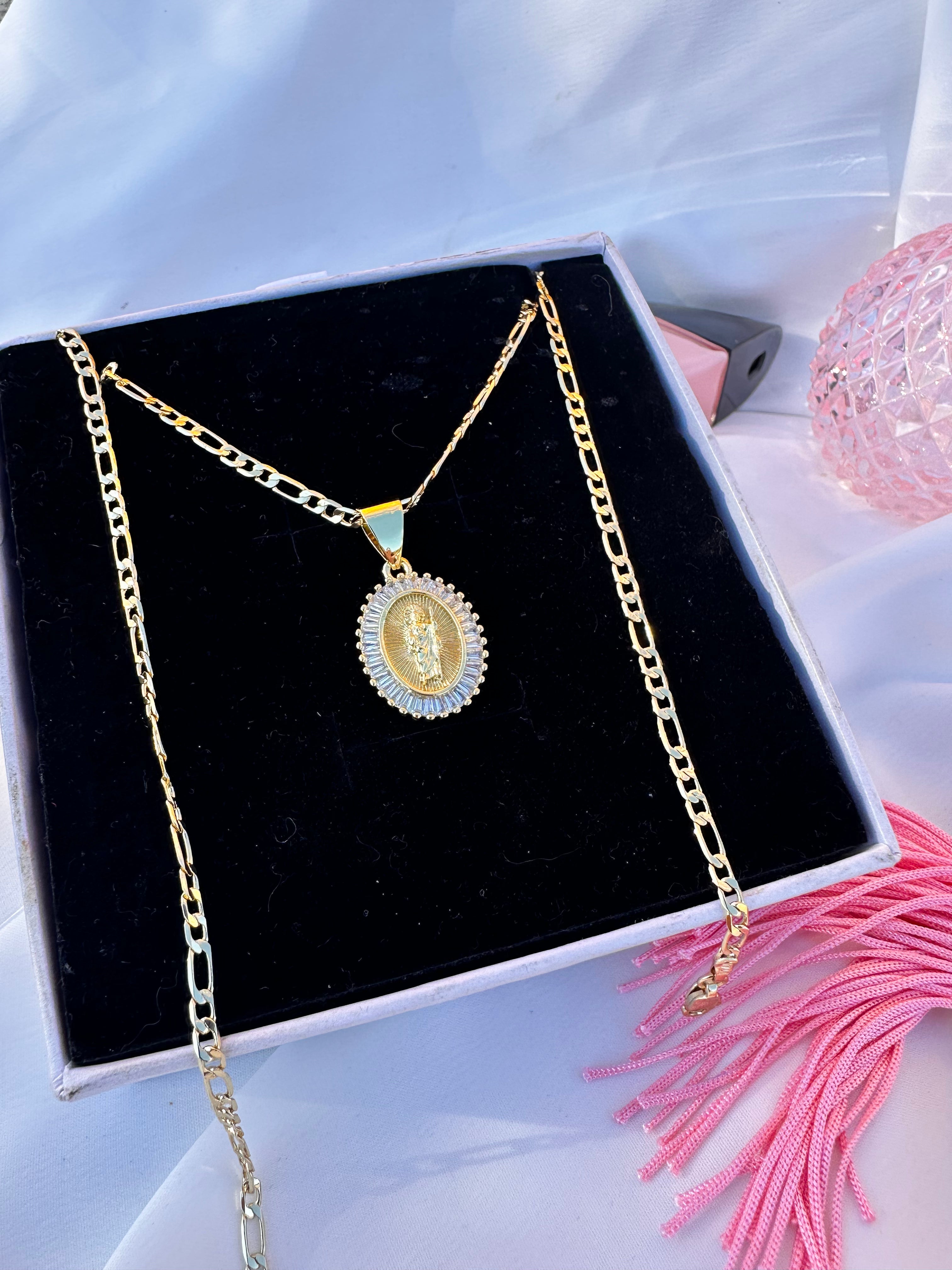 Saint Jude Figaro Necklace