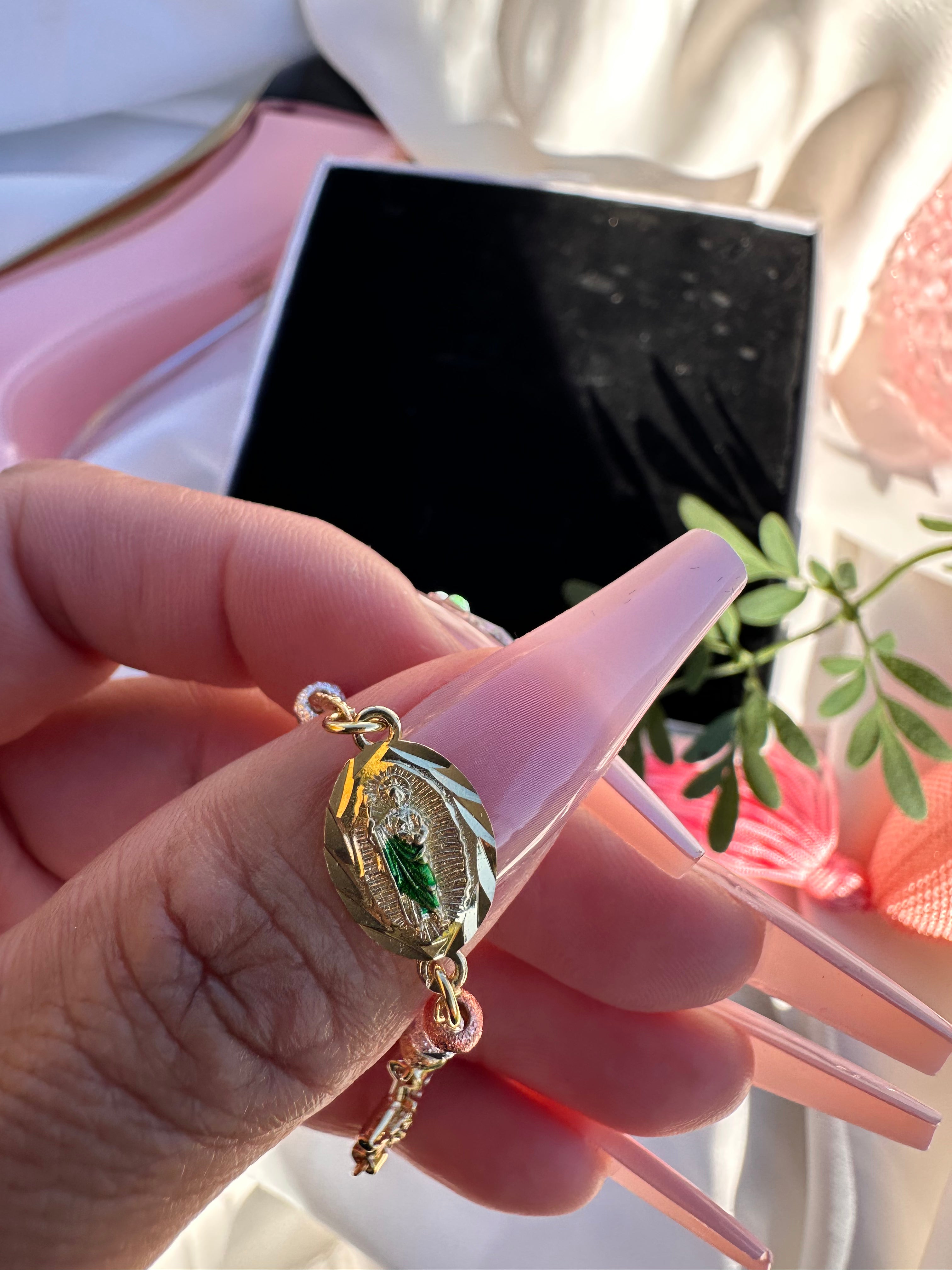 Sacred Saint Jude Rosario Bracelet