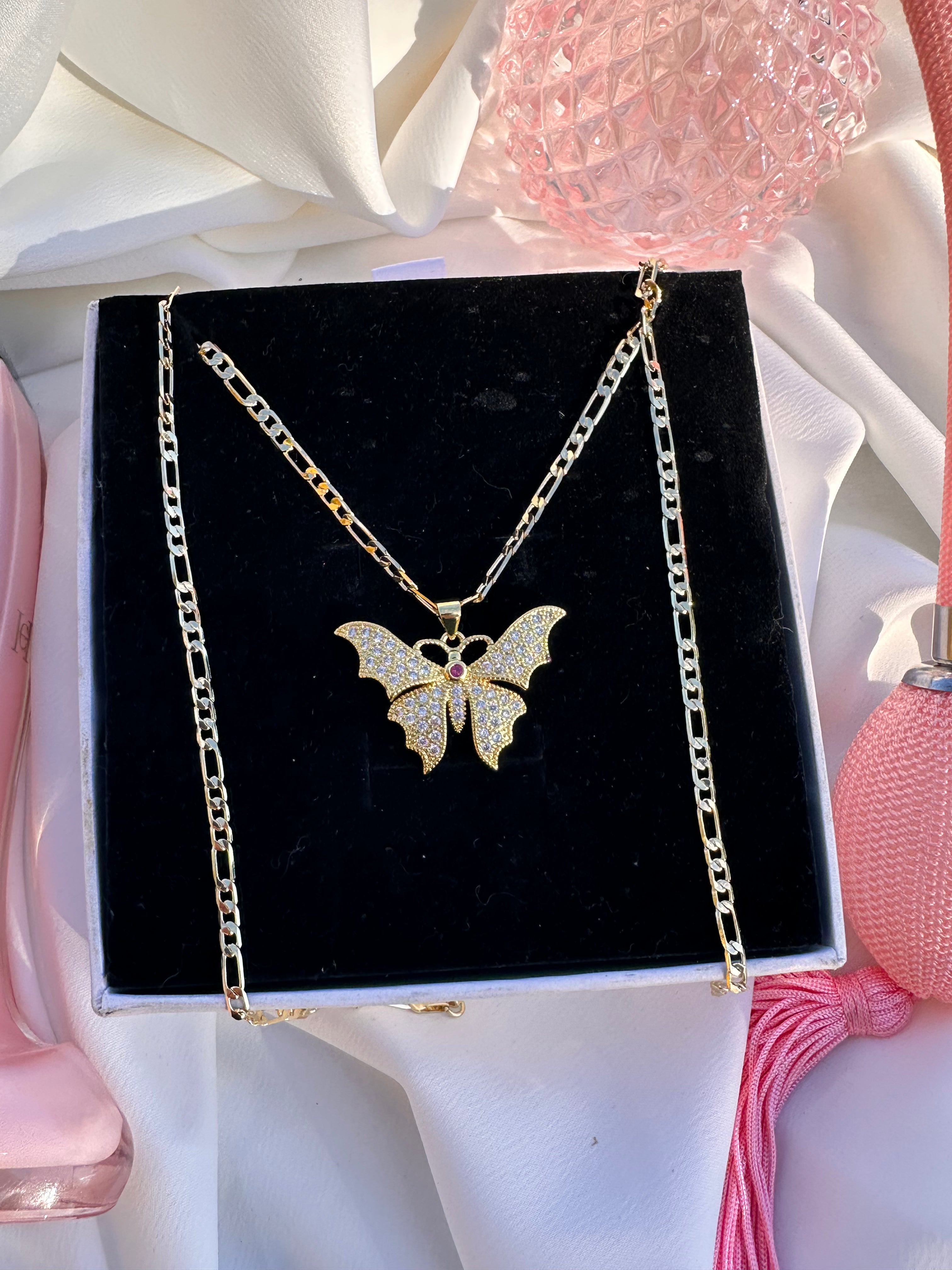 Mochi Butterfly Necklace