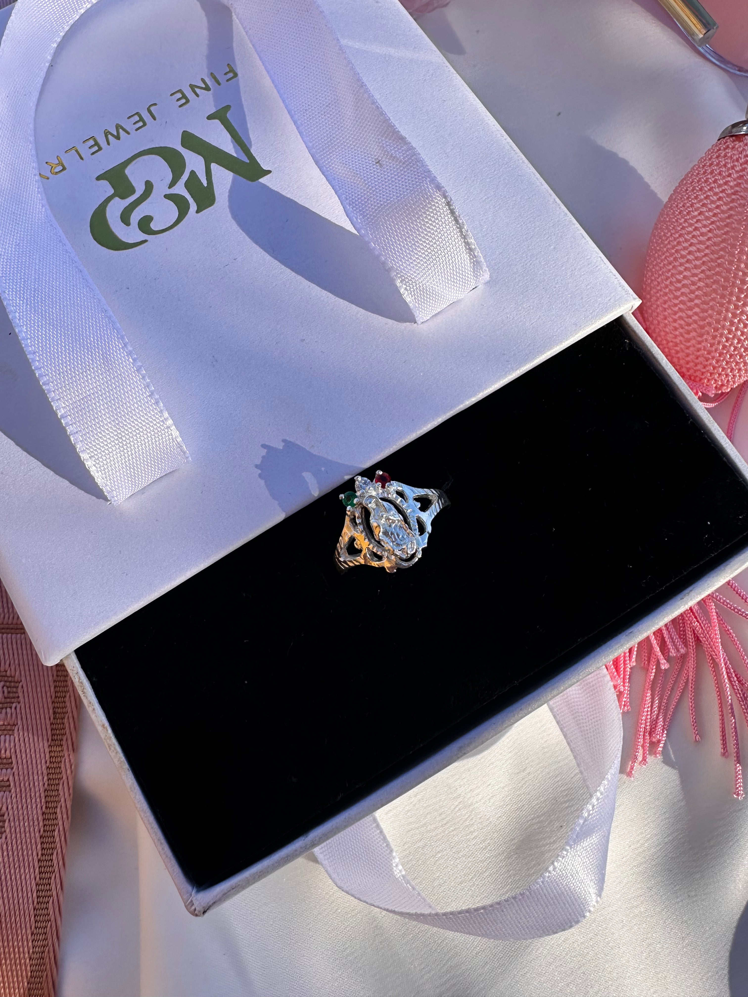 Lady of Guadalupe 925 Ring
