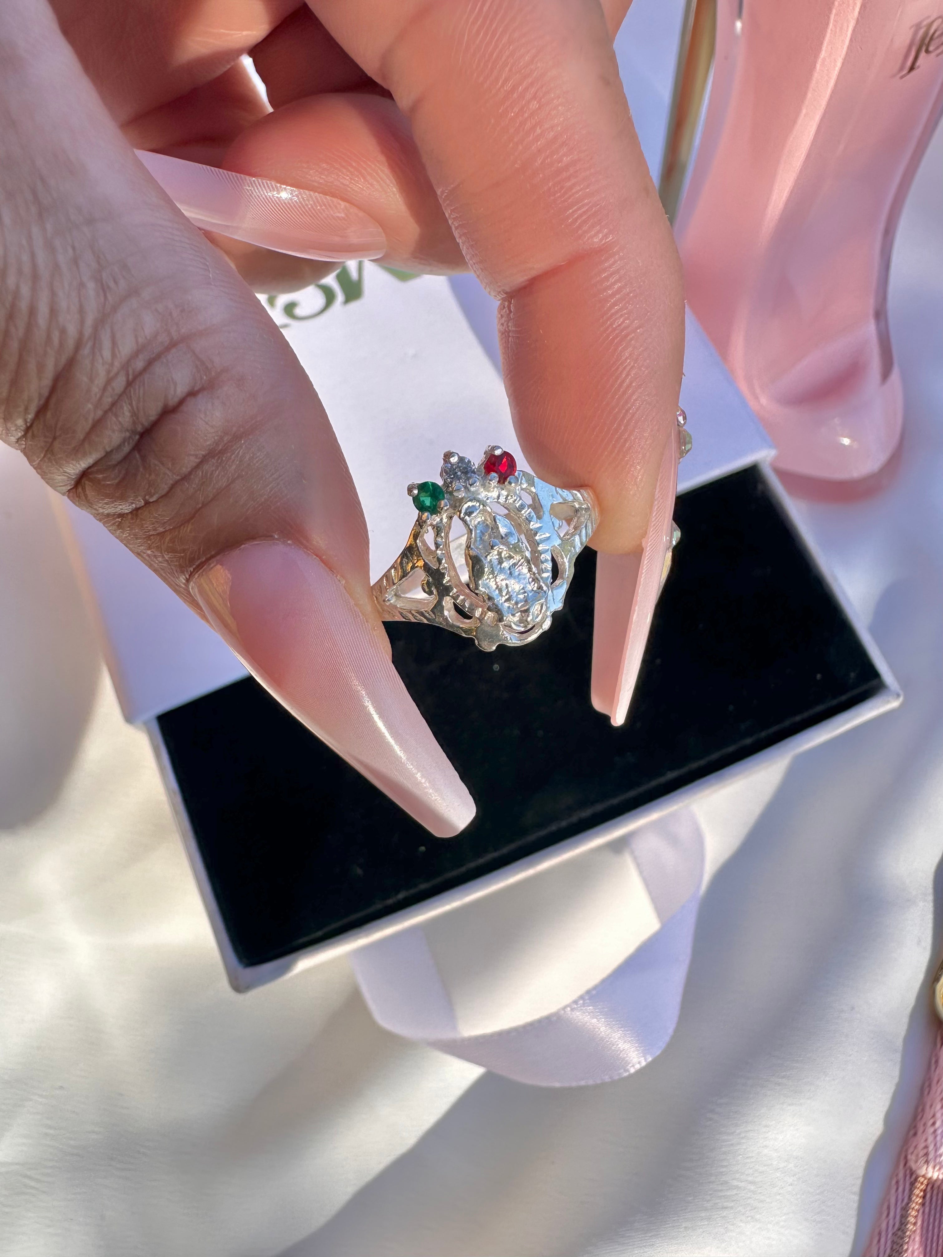 Lady of Guadalupe 925 Ring