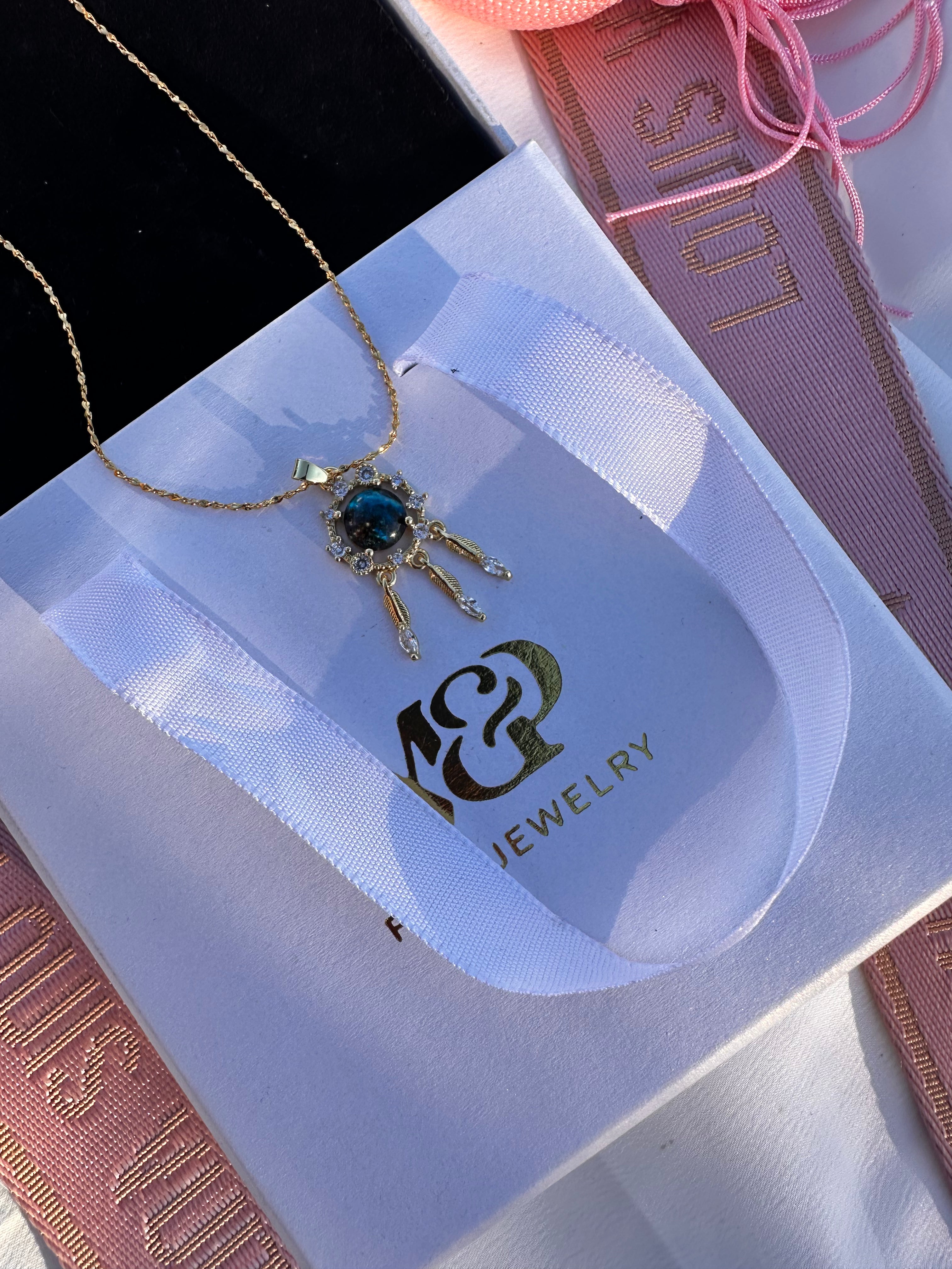 Celestial Dreamcatcher Necklace