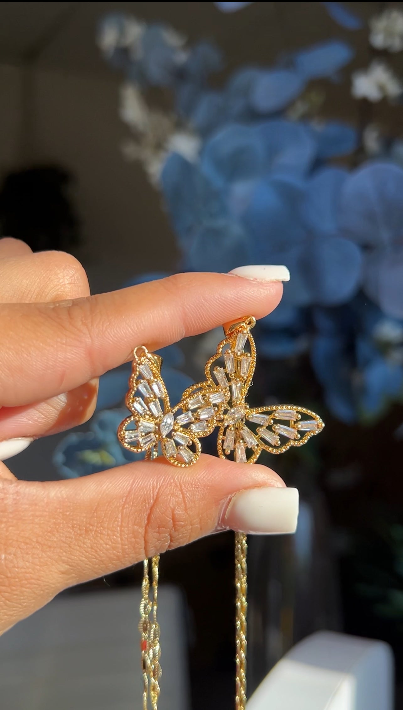 "Just Do it" Butterfly Necklaces