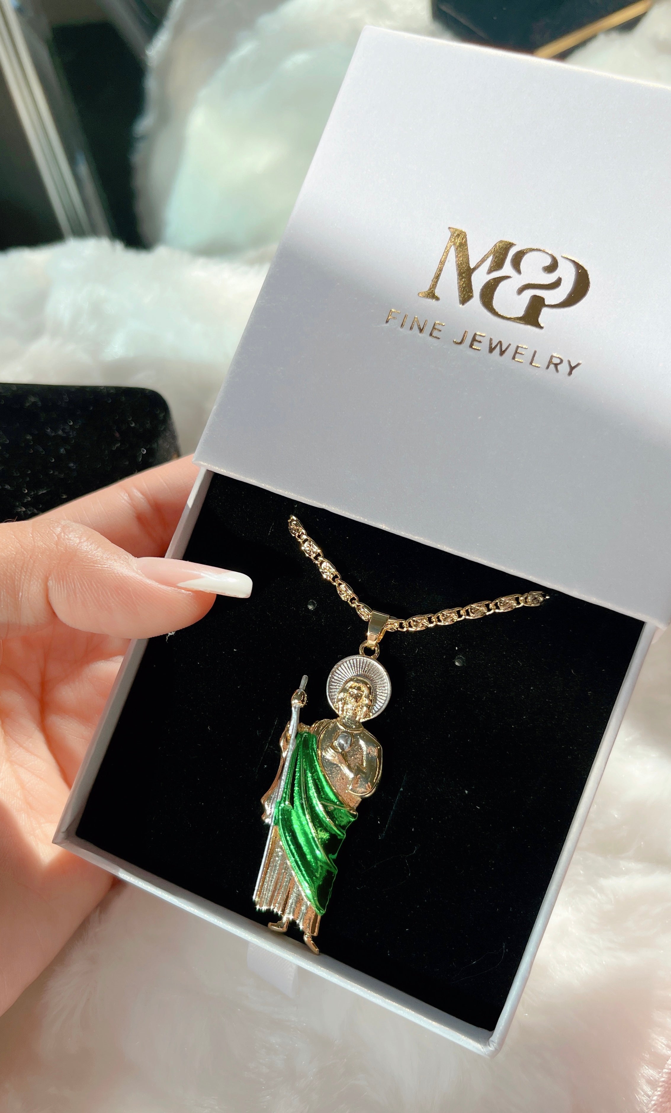 San Juditas Verde (Large) - Main Image