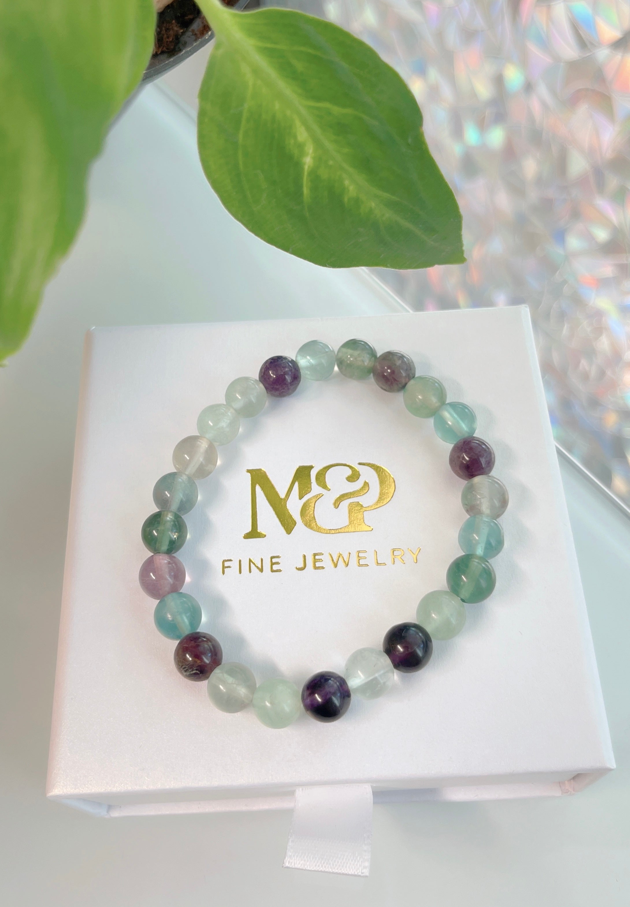 Fluorite Crystal Bracelet