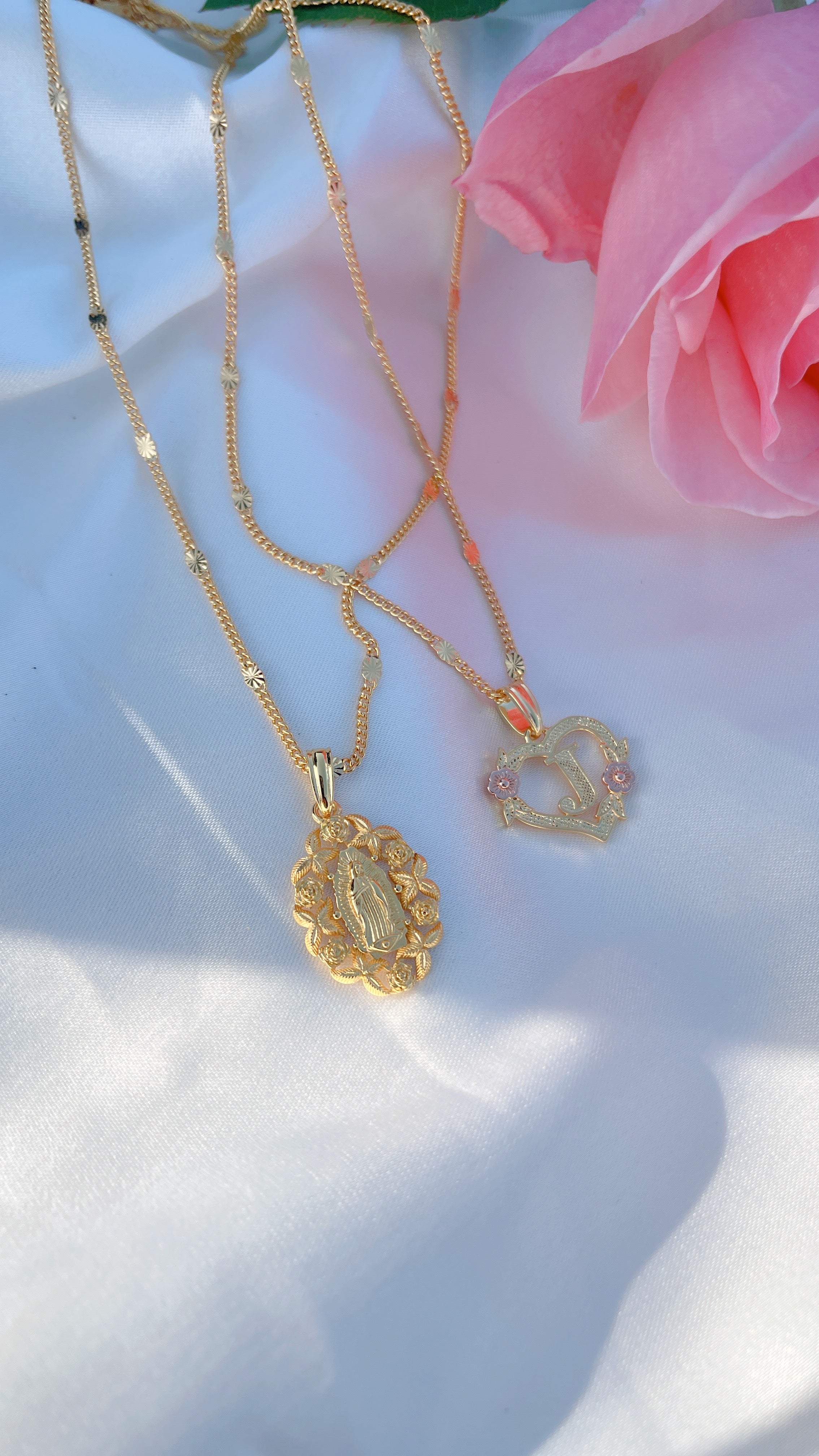 24K Virgin de Guadalupe Necklace