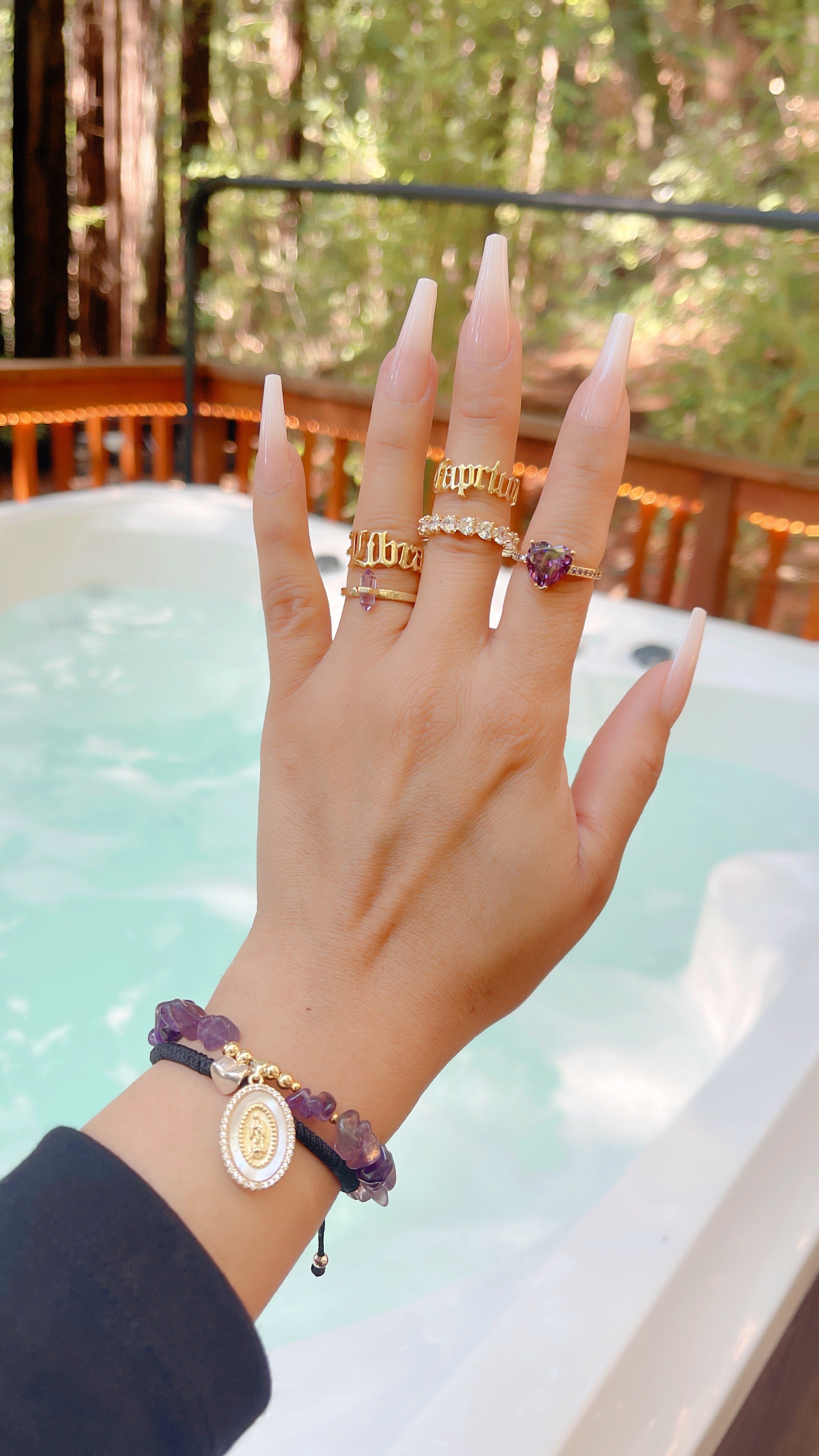 Pulsera María Amatista