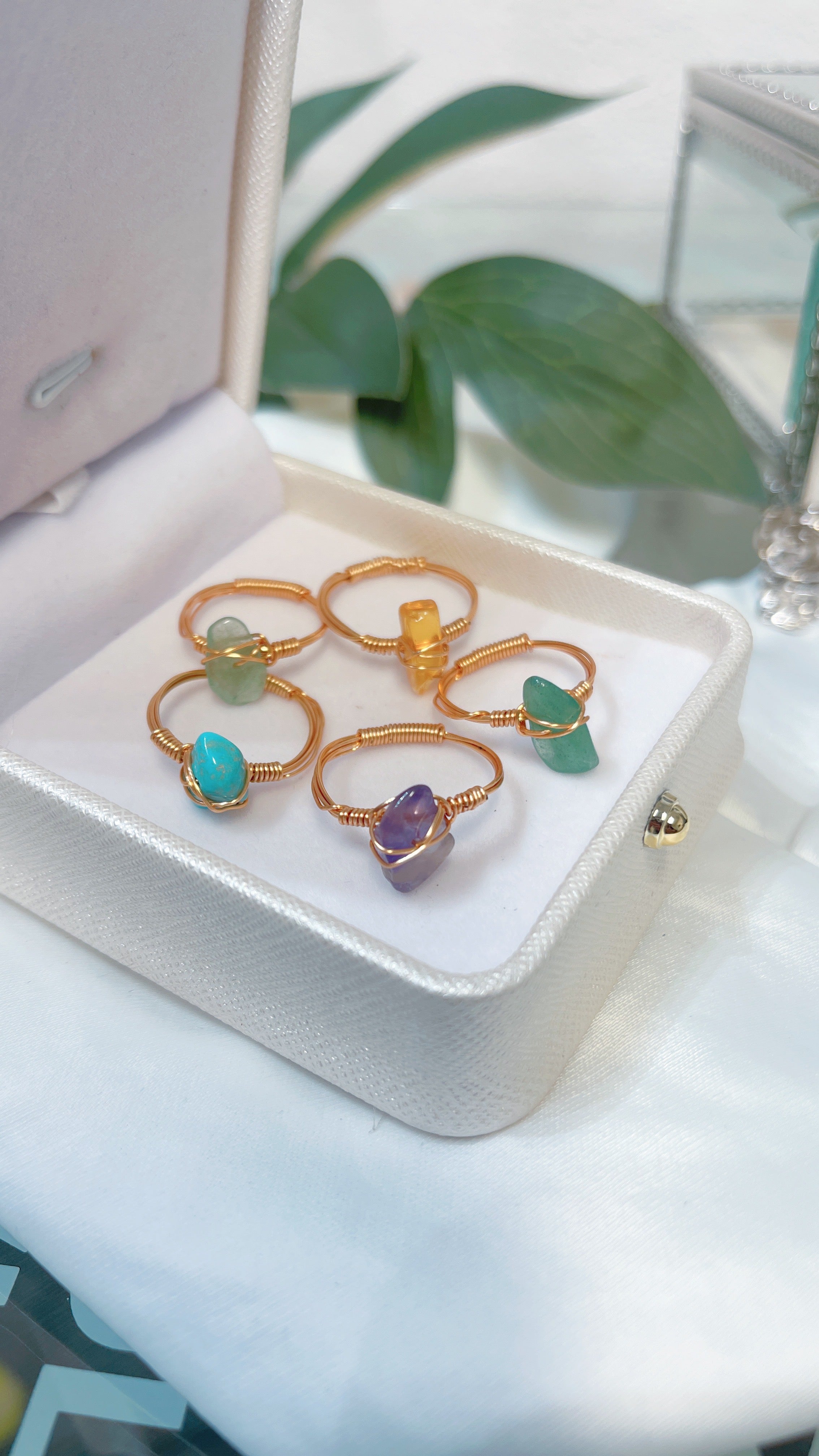 Healing Crystal Ring