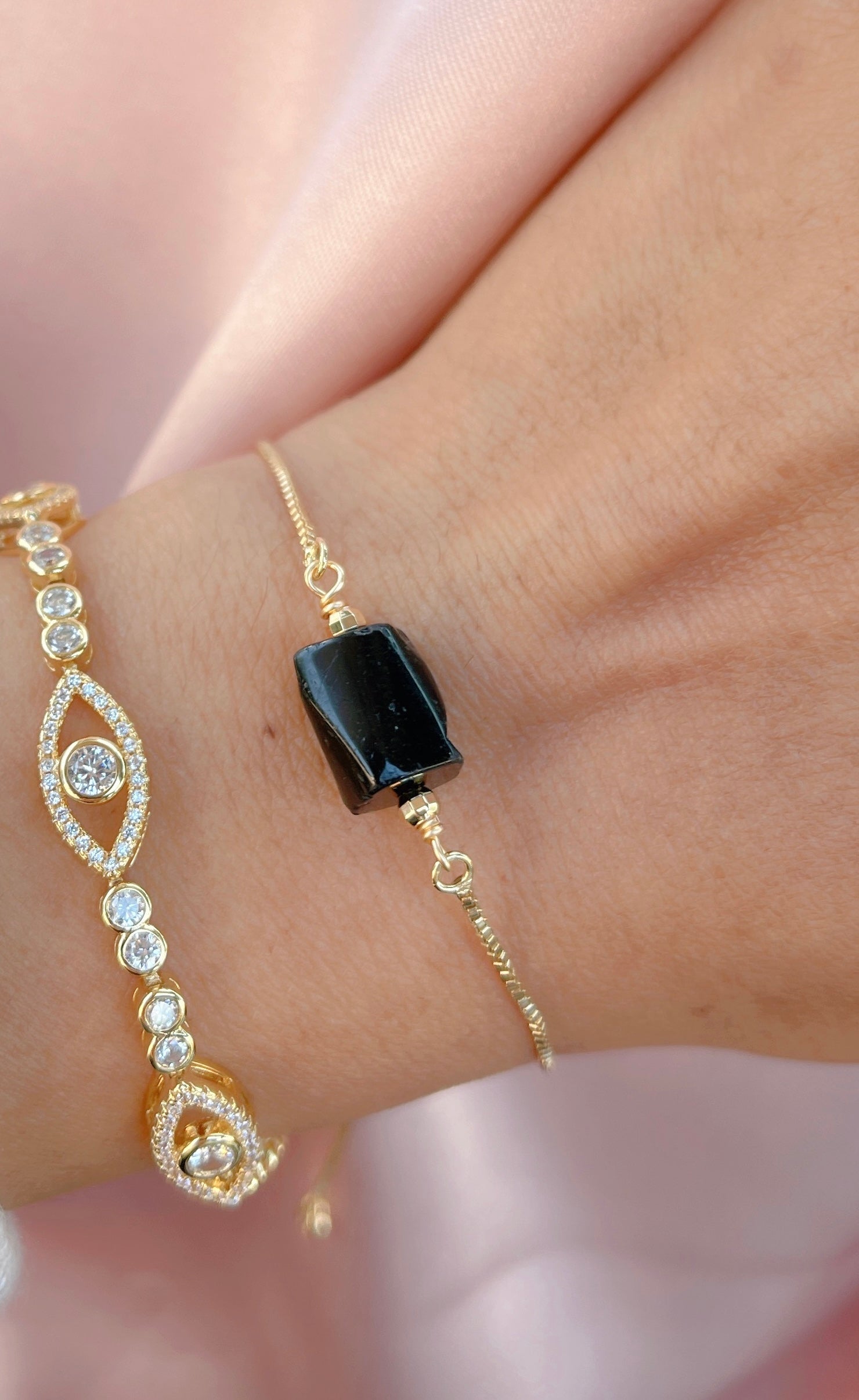 Black Obsidian Protection Bracelet
