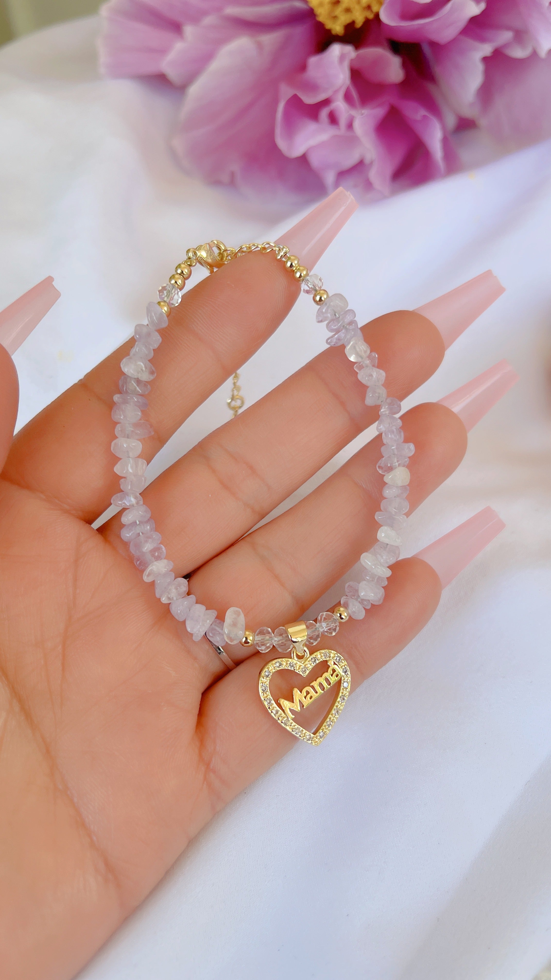 Pulsera Mama Amatista Clara