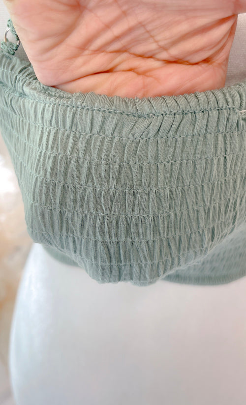 Summer Lace Bralette in Emerald Green