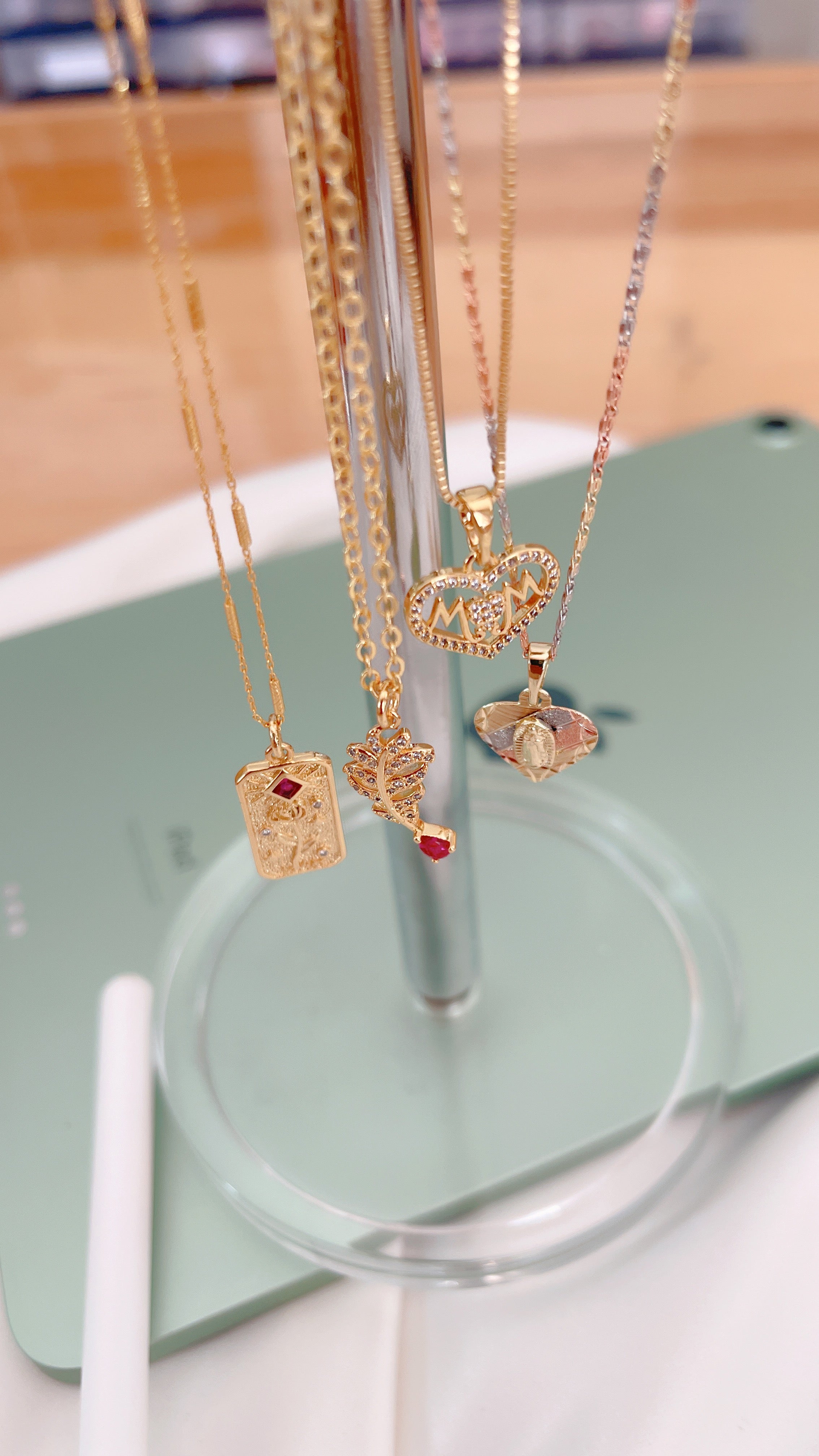 Plant Lover Necklace Set