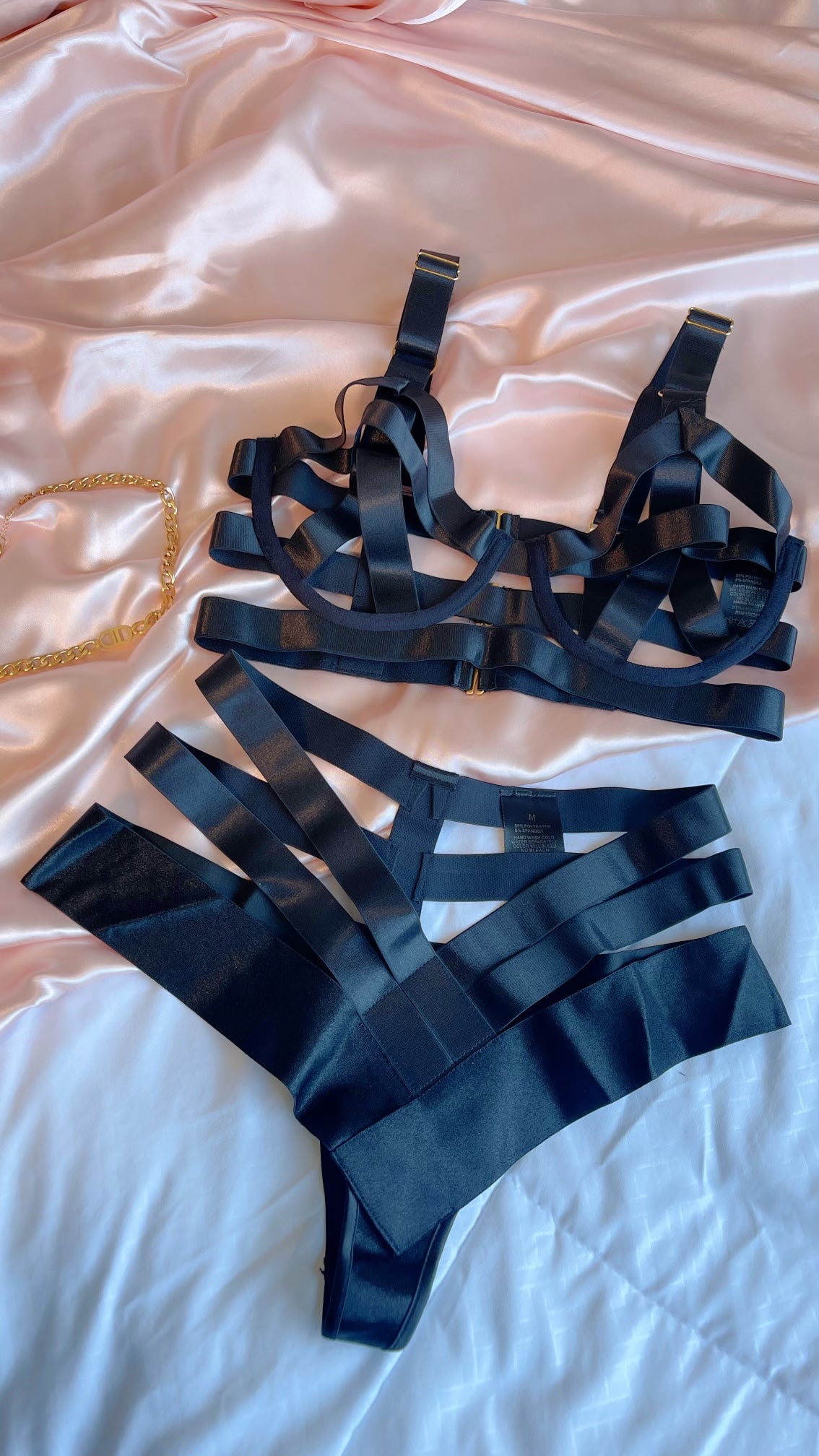 Blinded by Love Two Piece Lingerie