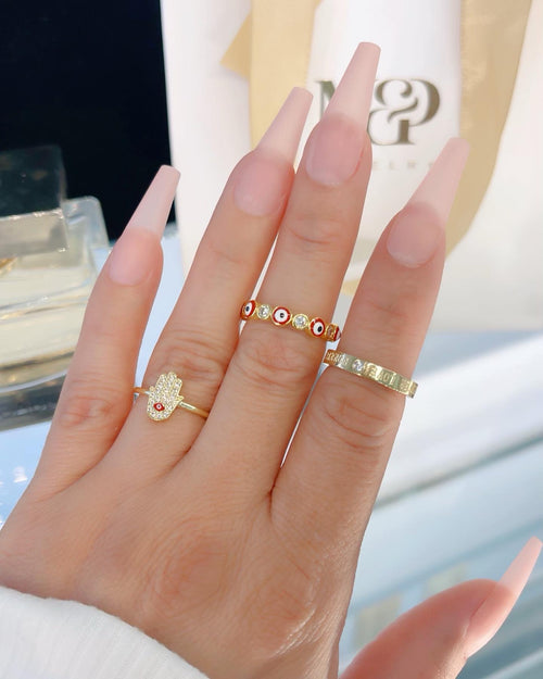 Anillo de oro para siempre amor