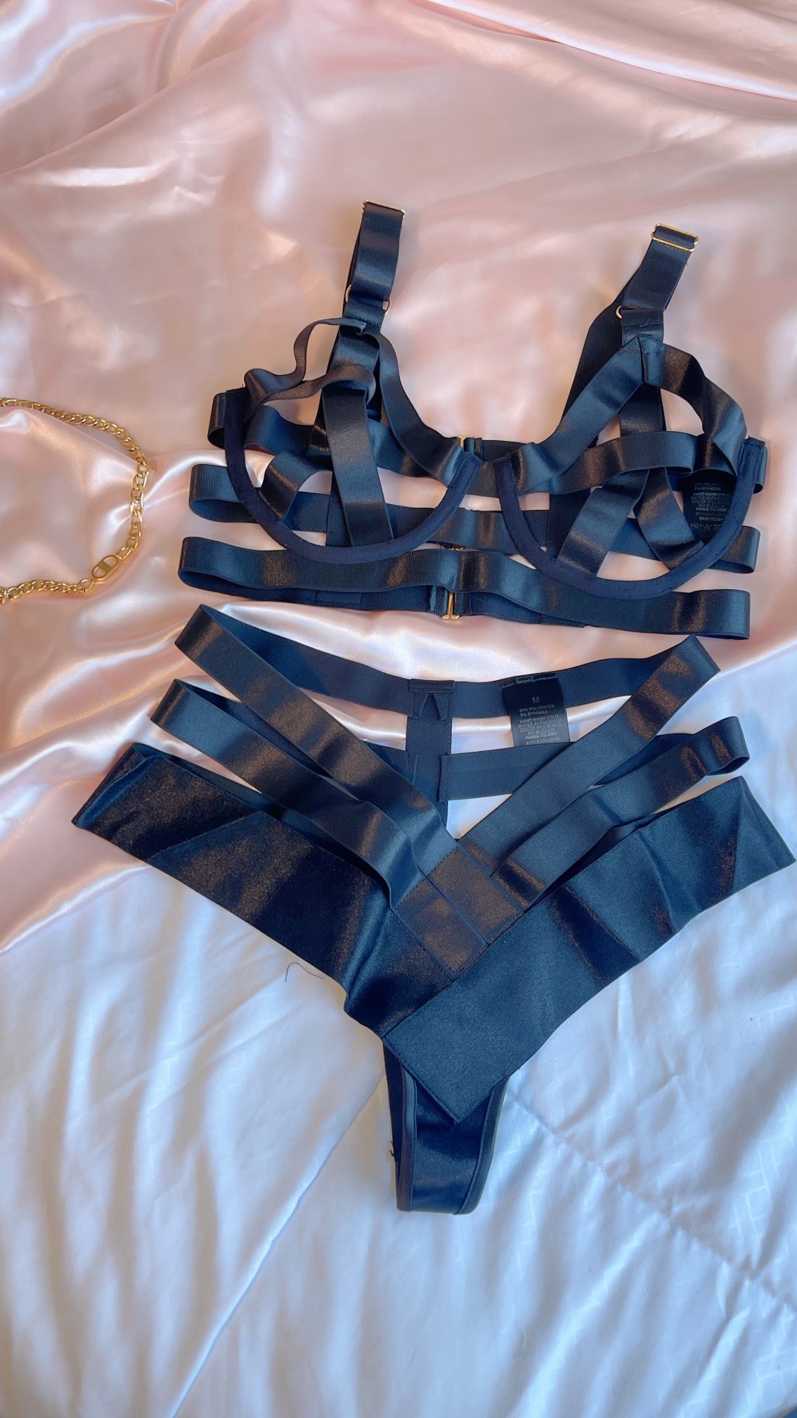 Blinded by Love Two Piece Lingerie